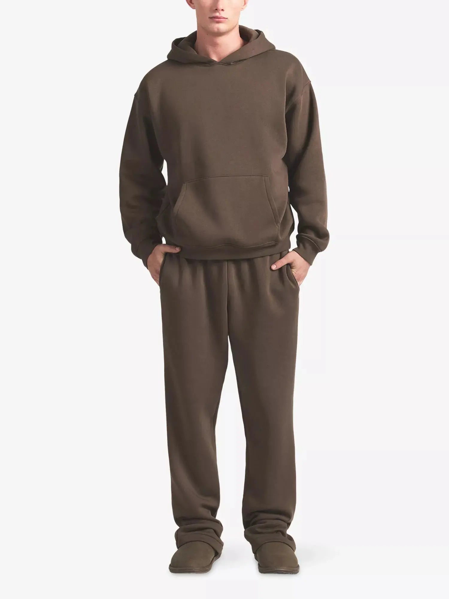 Men's Fleece Lounge Classic Cotton-Jersey Hoody SKIMS