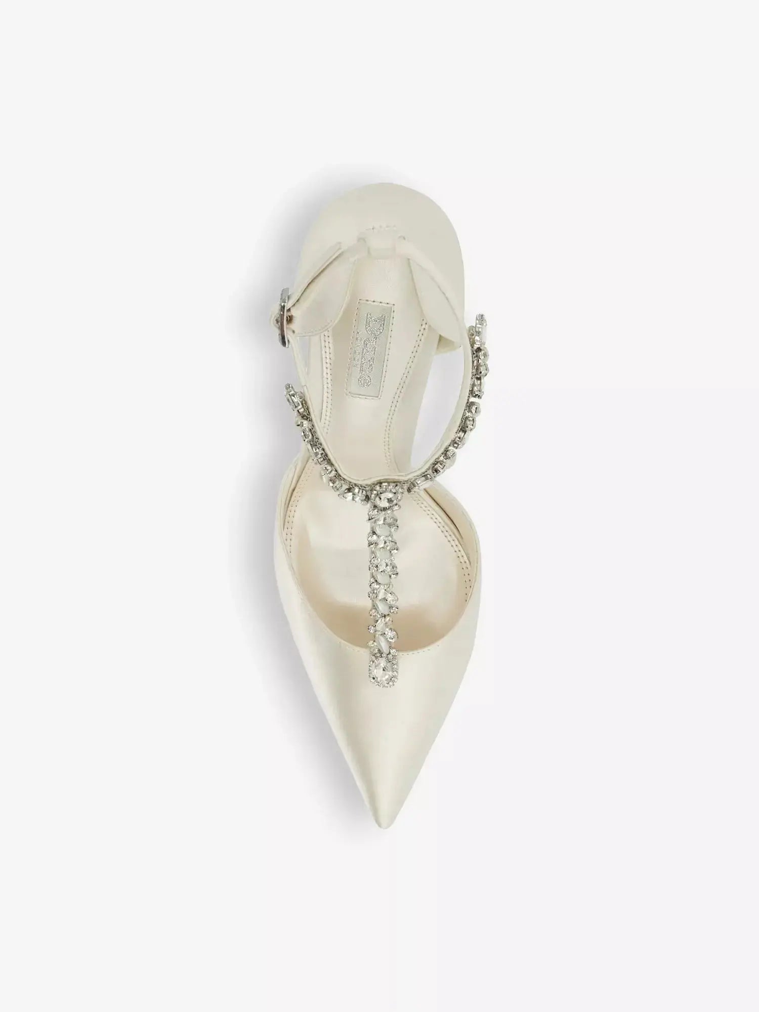 Women's Bridal Devotional satin heeled courts Dune
