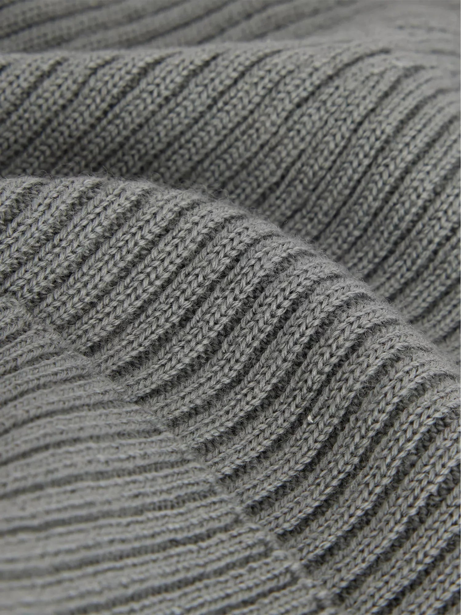 Men's Ribbed Wool Beanie Hat Rick