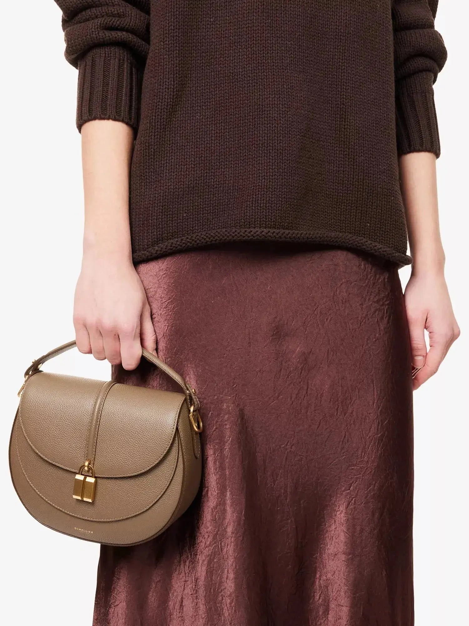 Women's Siena Leather Saddle Bag DeMellier