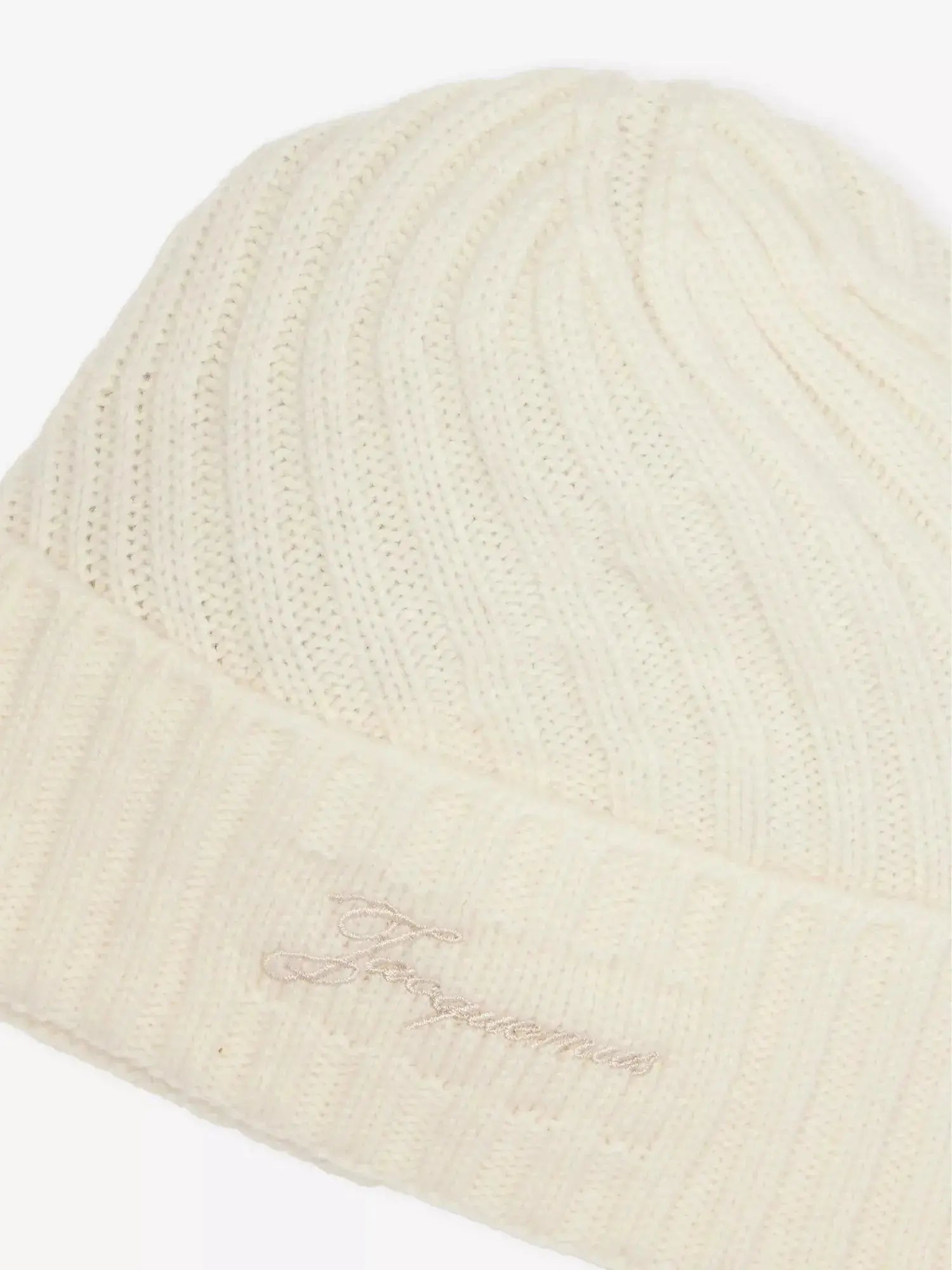 Women's Tourni Ribbed Cashmere And Wool Beanie Jacquemus