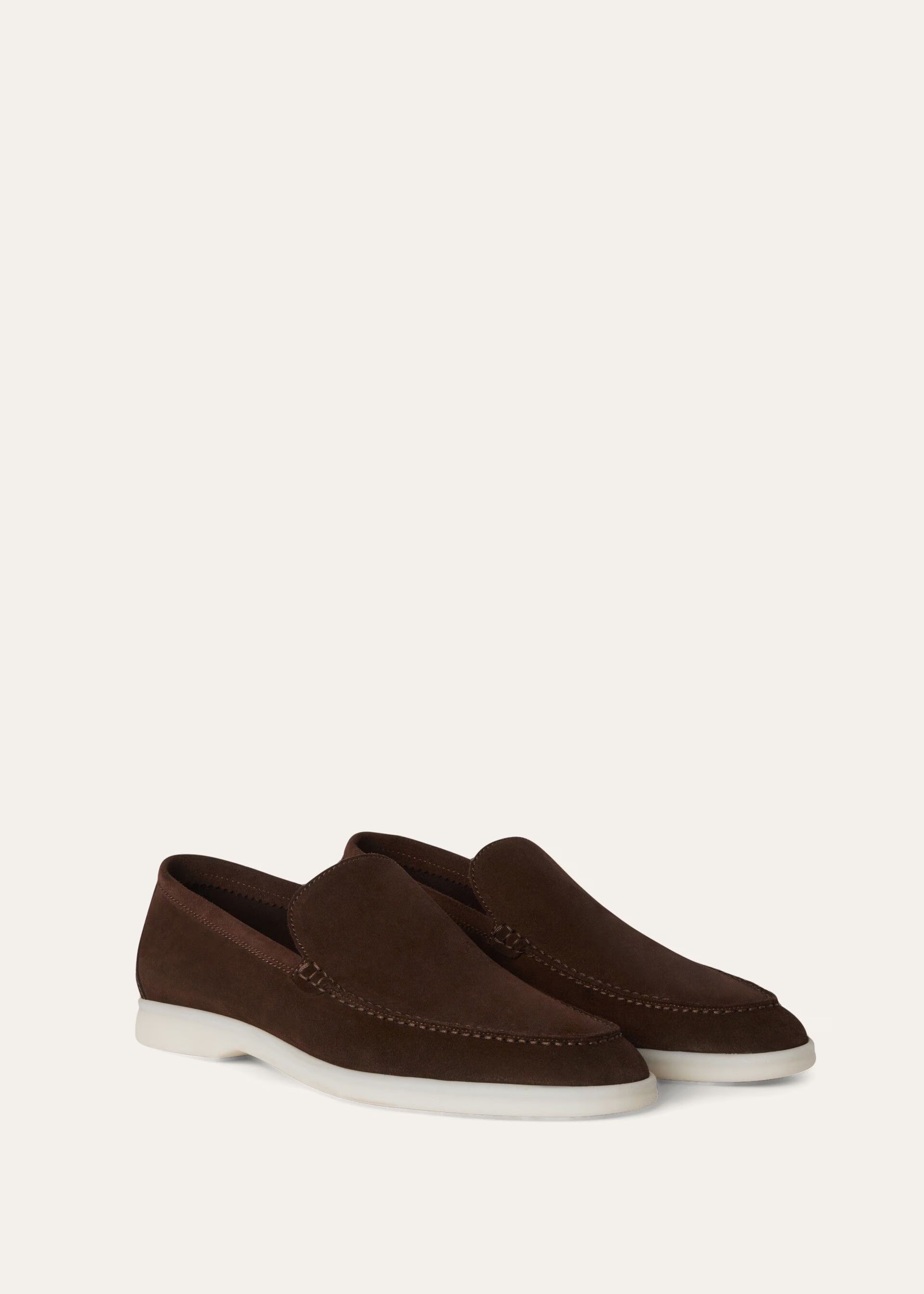 Men's Summer Walk Loafer Chocolate Loro Piana