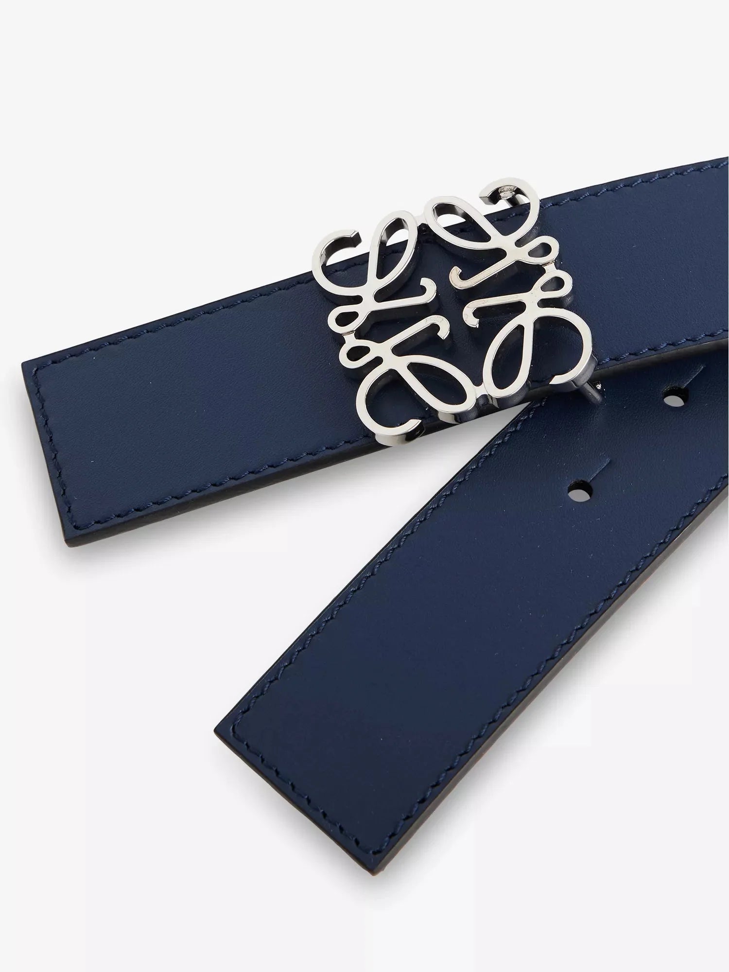 Men's Anagram Reversible Leather Belt Loewe