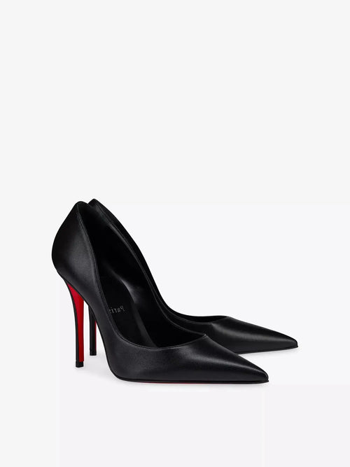 Women's Miss Z 100 Nappa Leather Heeled Courts Christian Louboutin
