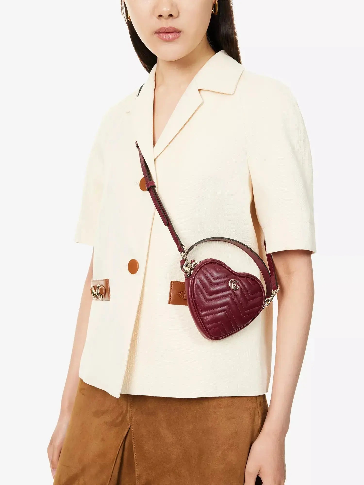 Women's GG Marmont Mini Top Handle Bag Gucci