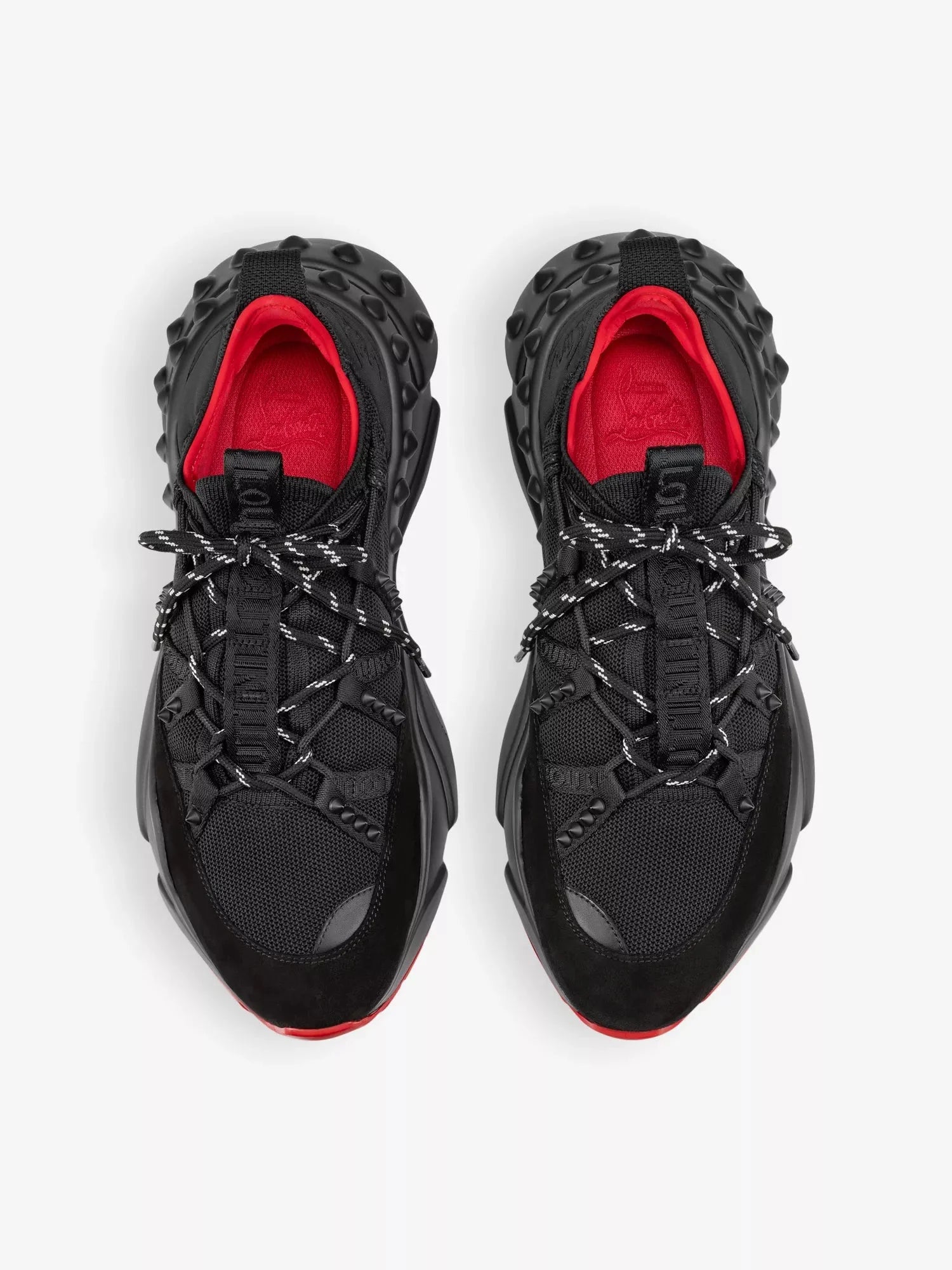 Men's Trailnrun Donna Leather Running Sneakers Christian Louboutin