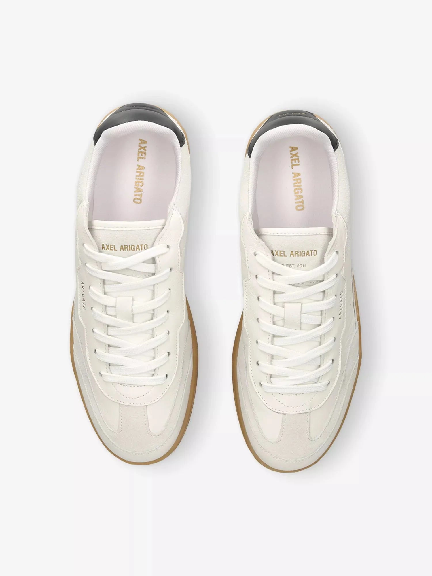 Men's Dice T-Toe Leather and Suede Low-Top Trainers Axel Arigato