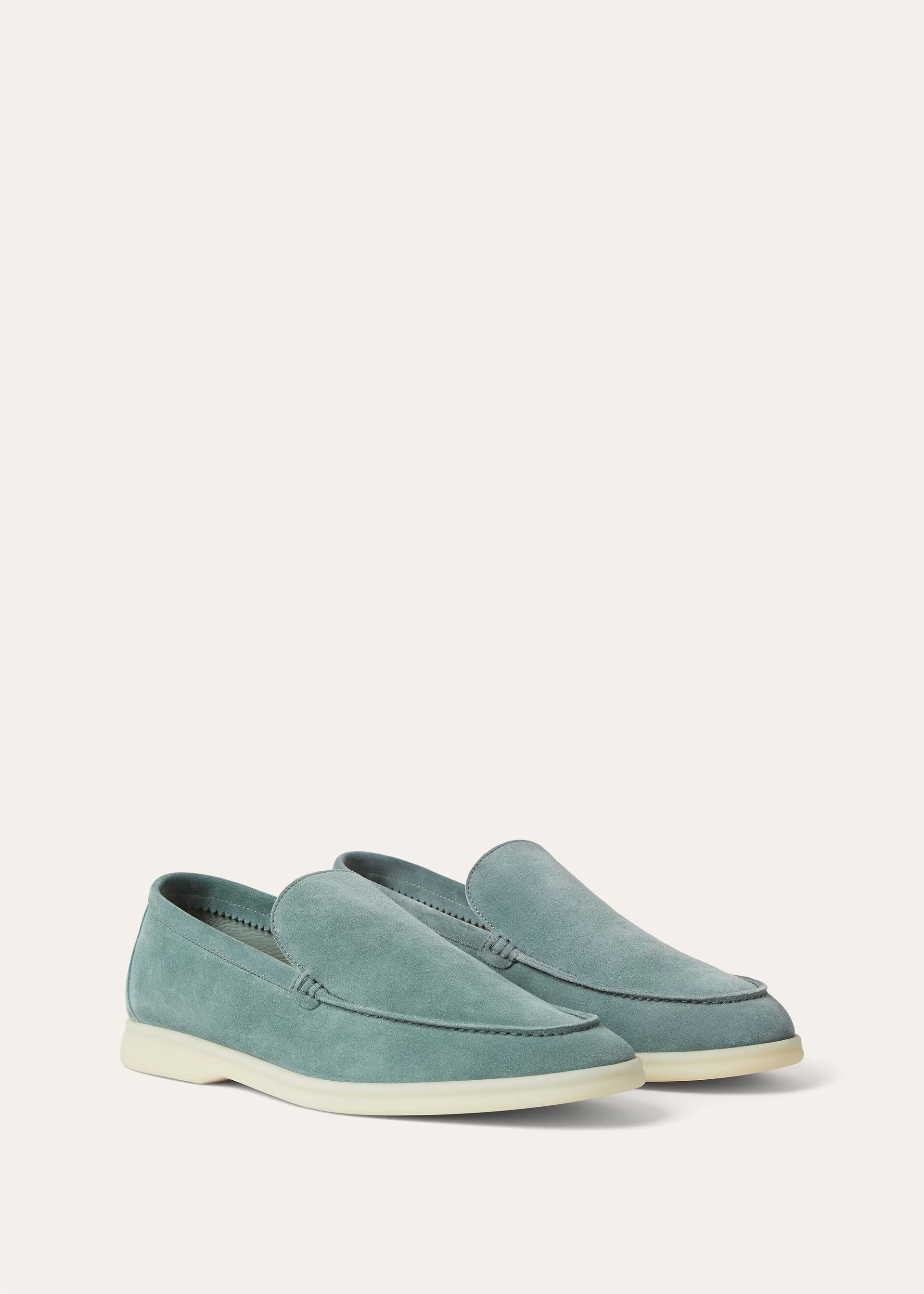 Men's Summer Walk Loafer Pine Cloud Loro Piana