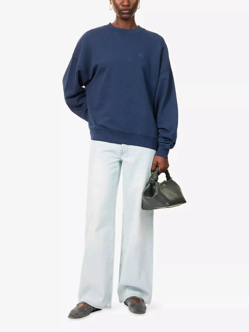 Women's Miles Relaxed-Fit Cotton-Jersey Sweatshirt ANINE BING