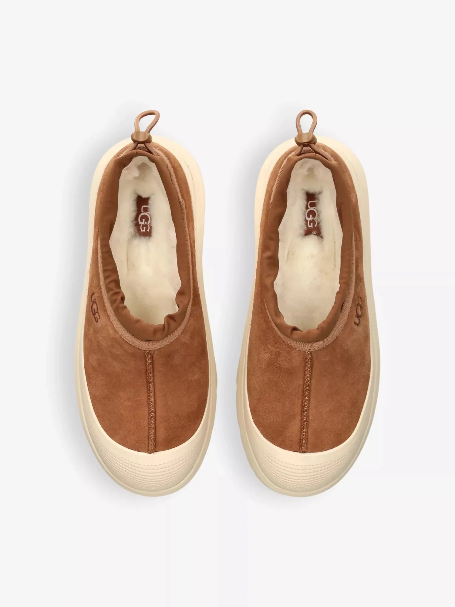 Men's Tasman Weather logo-embossed suede slippers UGG