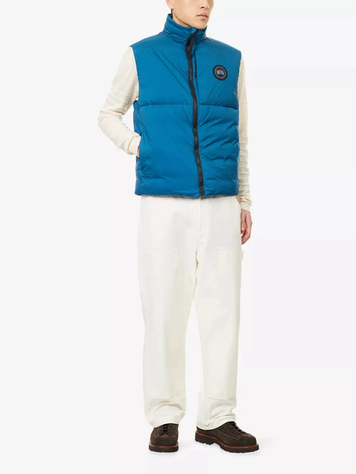 Men's Lodge Sleeveless Shell-Down Vest Canada Goose