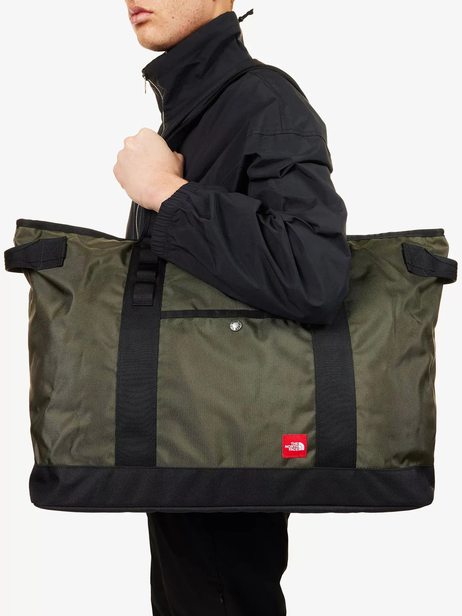 Men's Red Box Brand-Patch Large Tote Bag The North Face