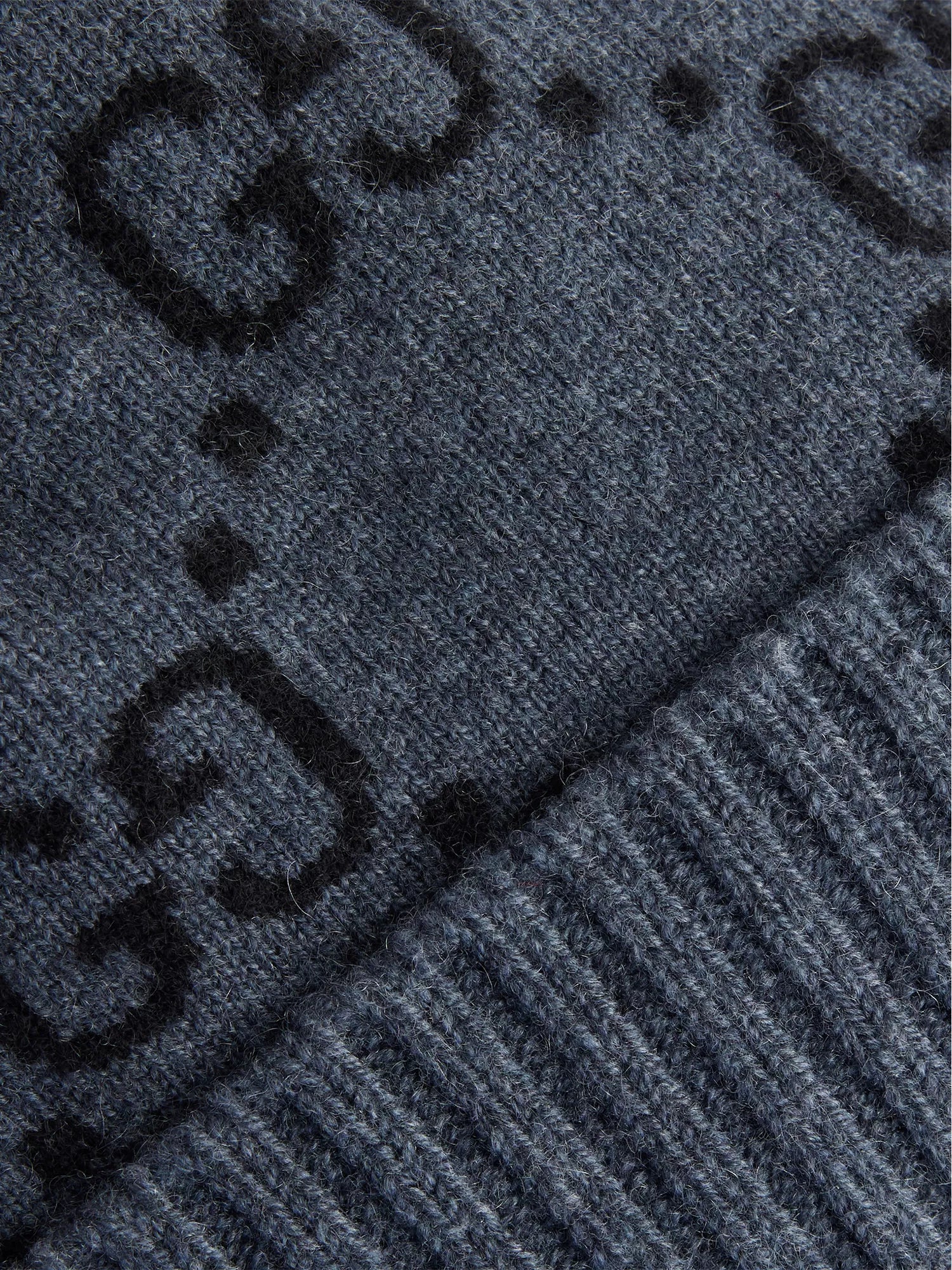 Men's GG Monogram Cashmere Knitted Hat Gucci