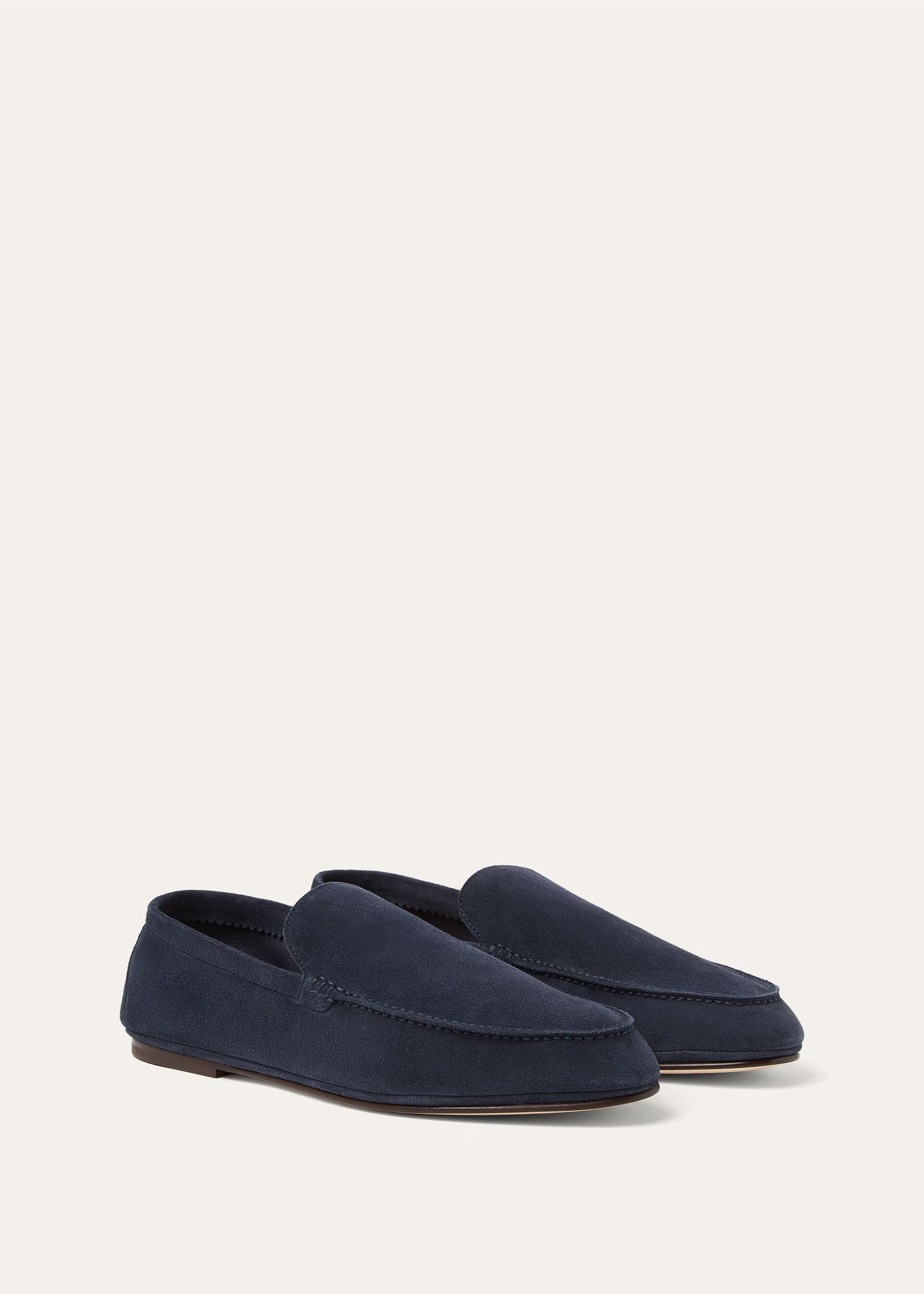 Men's Summer Anton Walk Loafer Dark Blue Abyss Loro Piana