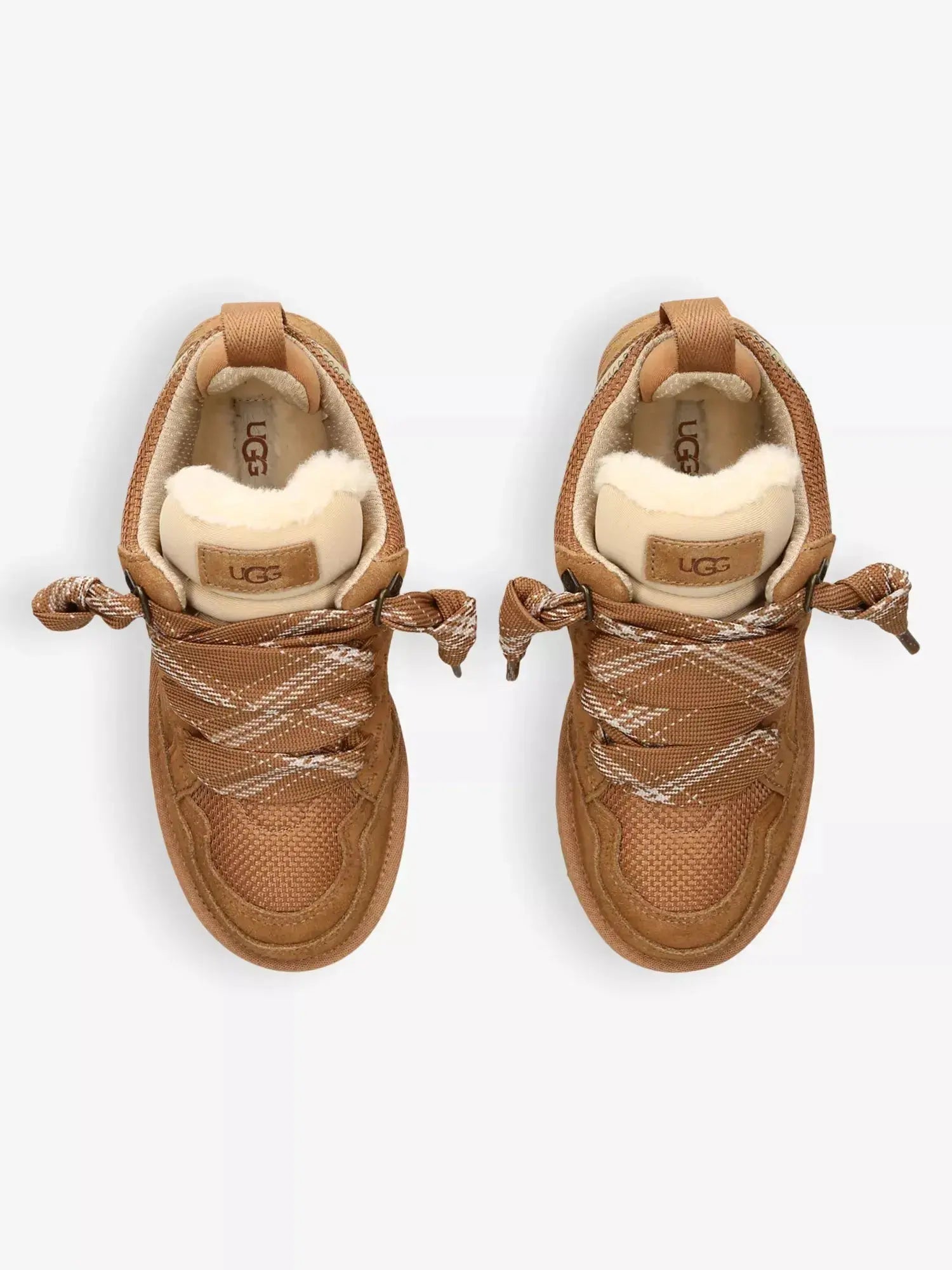 Women's Lowmel suede and mesh low-top trainers UGG
