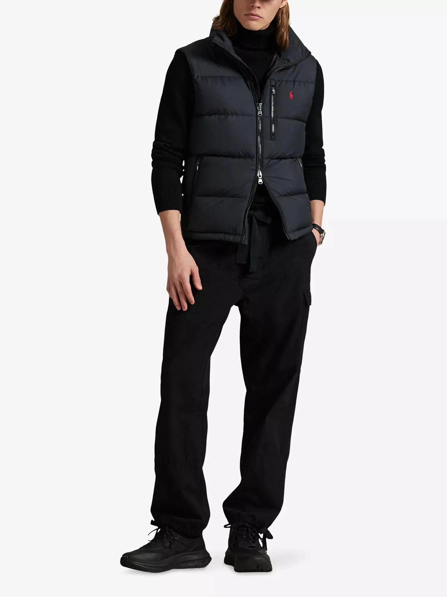 Men's Brand-Embroidered Padded Shell Gilet Polo Ralph Lauren