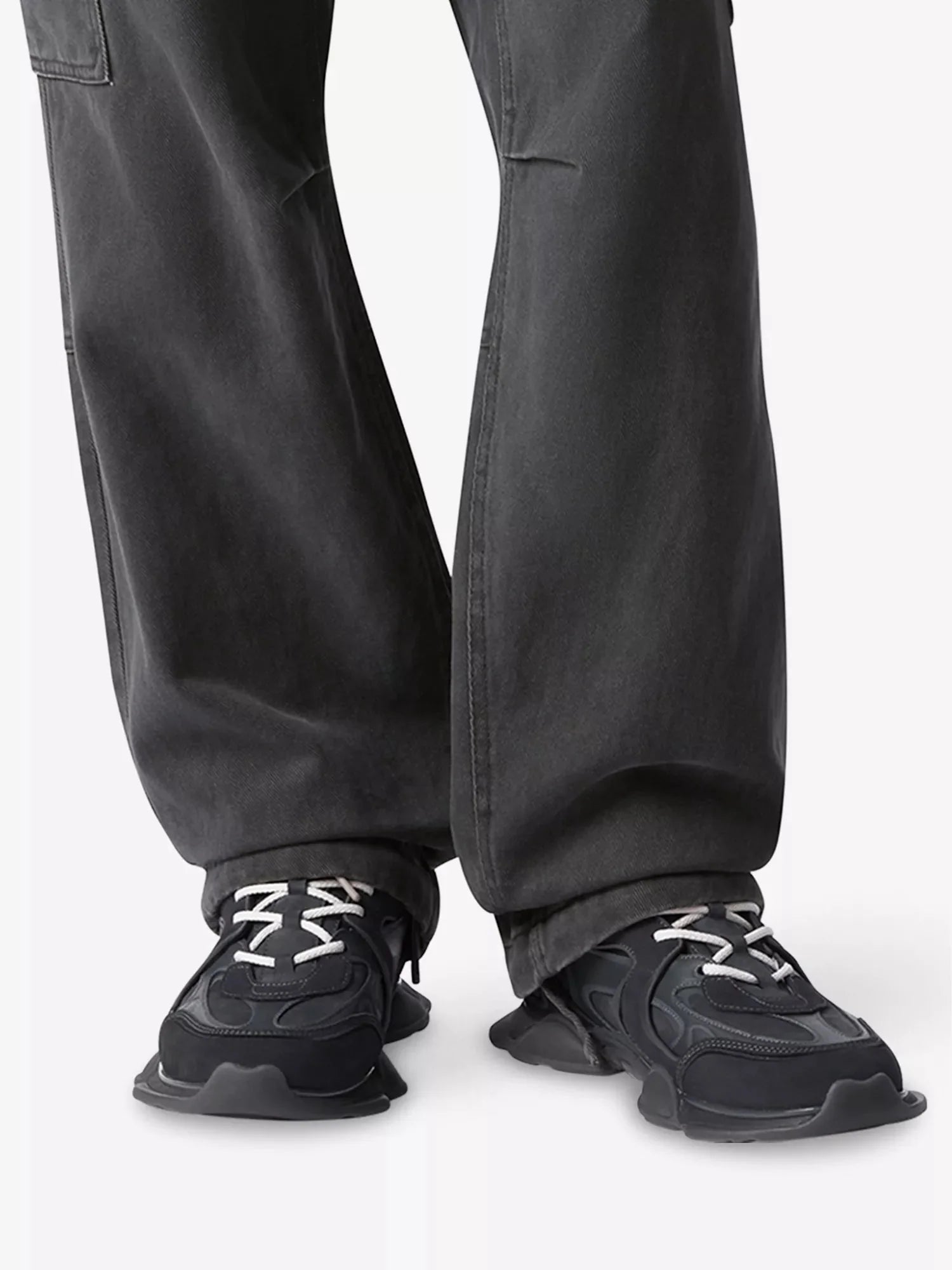 Men's Eris Leather and Suede Trainers Axel Arigato