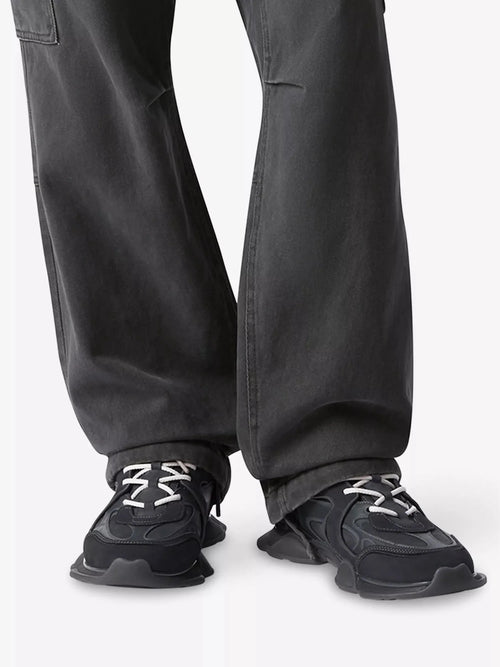 Men's Eris Leather and Suede Trainers Axel Arigato