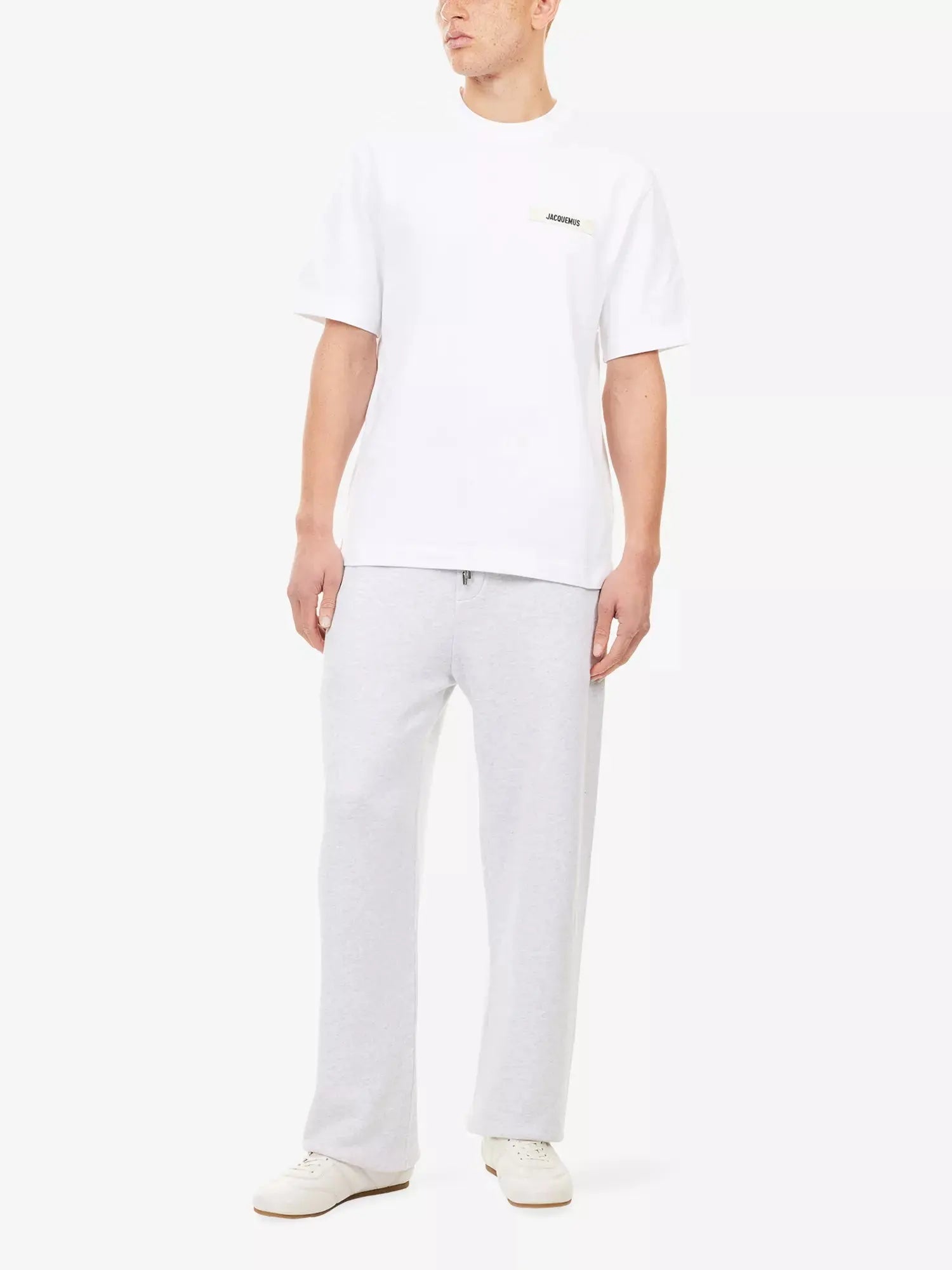 Men's Le T-shirt Logo-Tab Cotton T-shirt Jacquemus