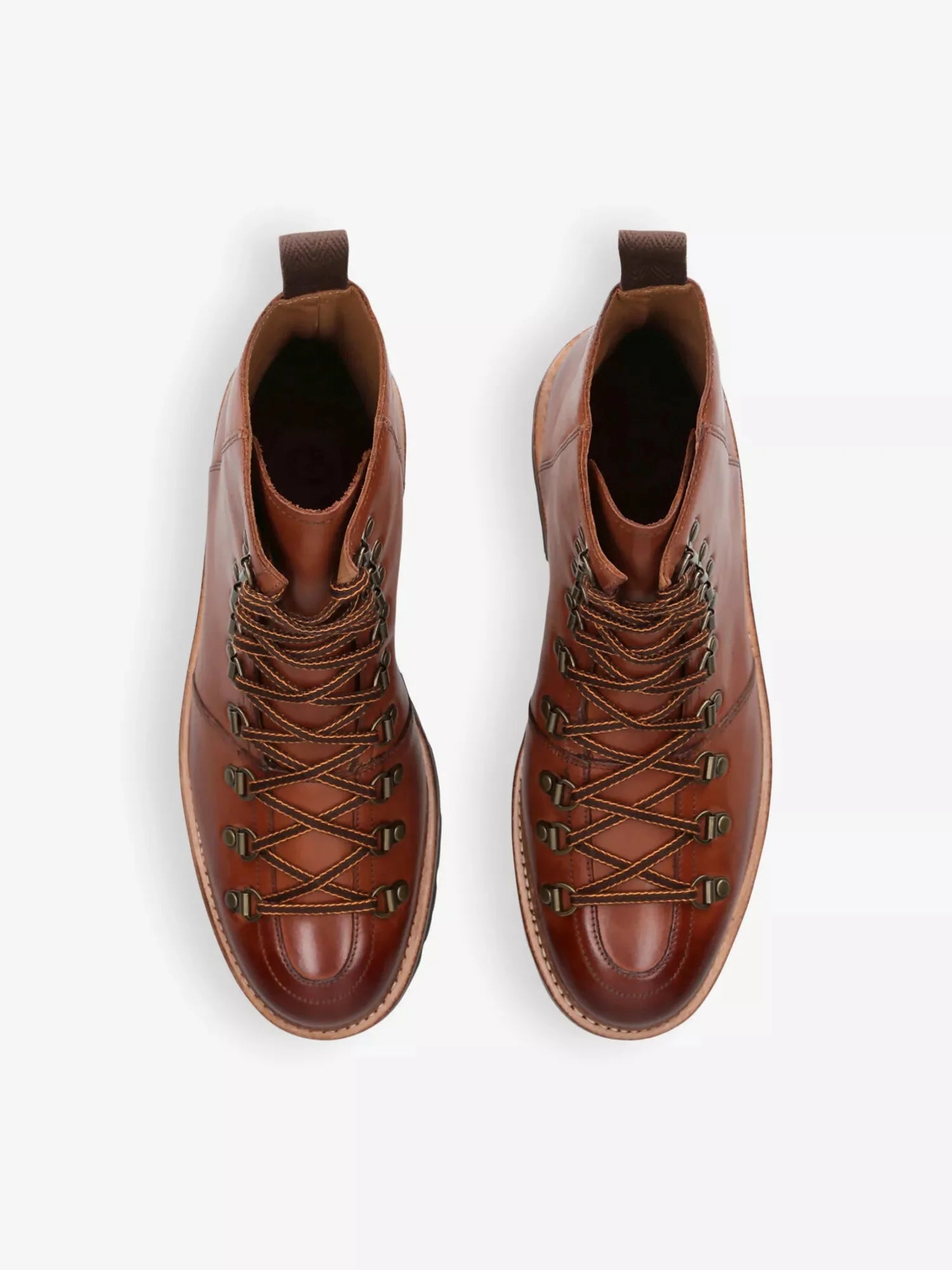 Men's Brady mid-top lace-up leather boots Grenson
