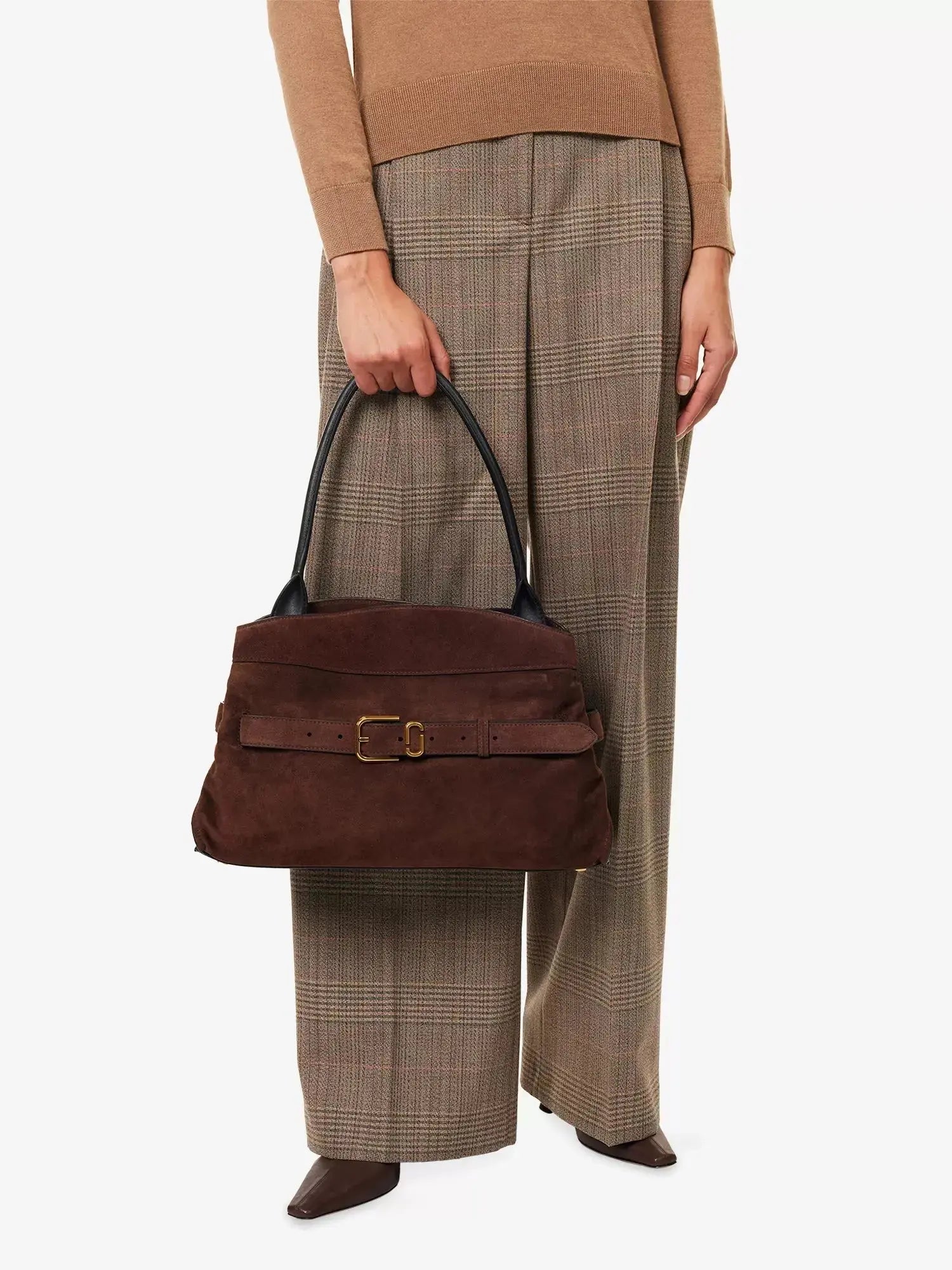 Women's Dakota Suede Satchel Bag Marc Jacobs