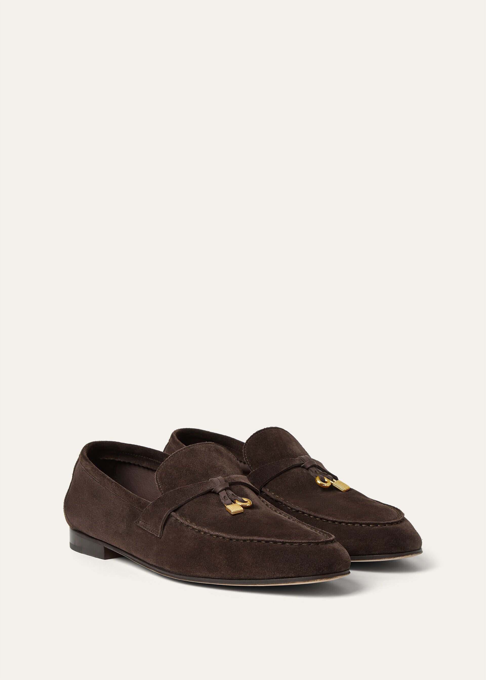 Loro Piana Women's Joan Loafer Cedar Bronze Loro Piana