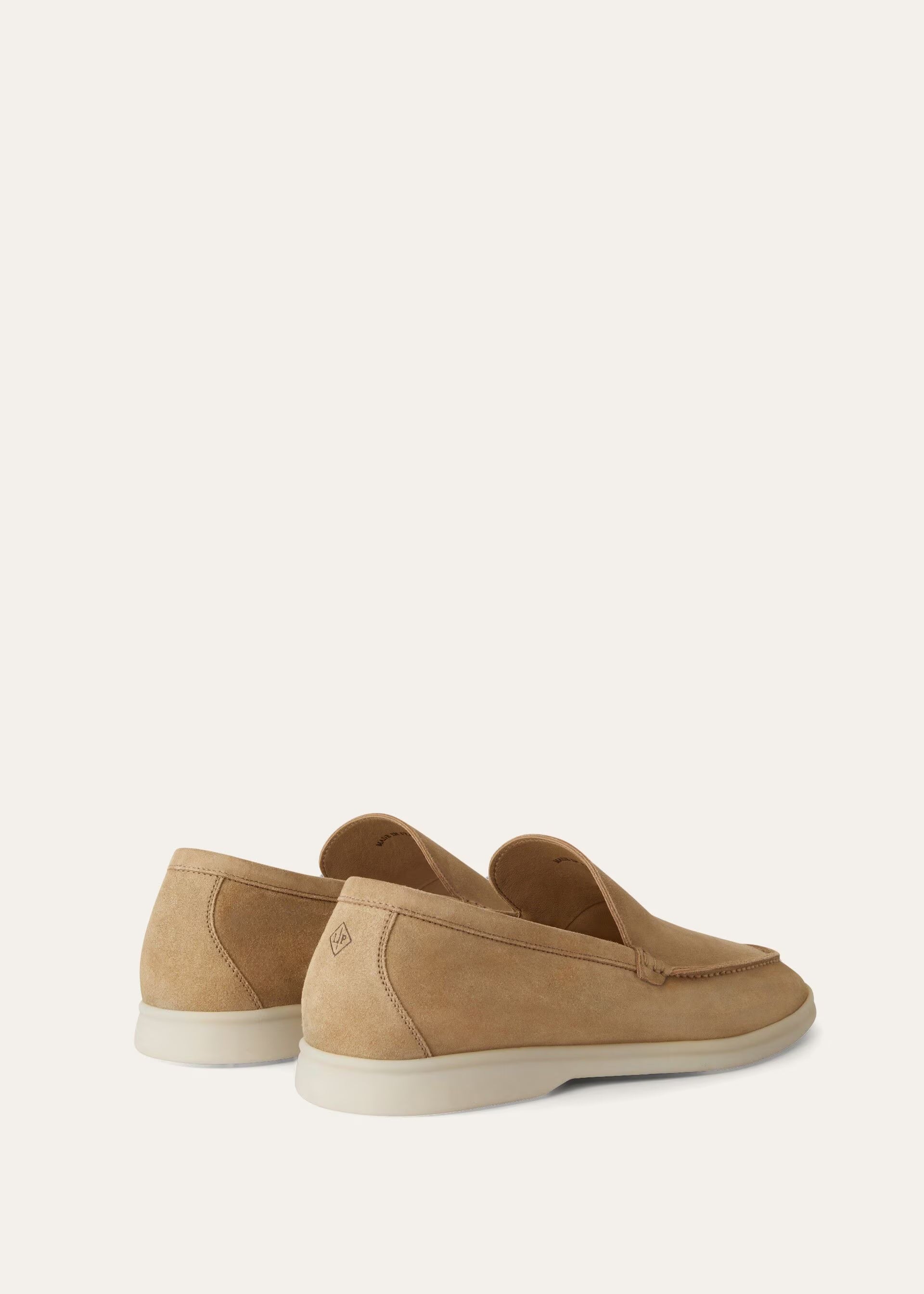 Men's Summer Walk Loafer Light Wood Smoke Loro Piana