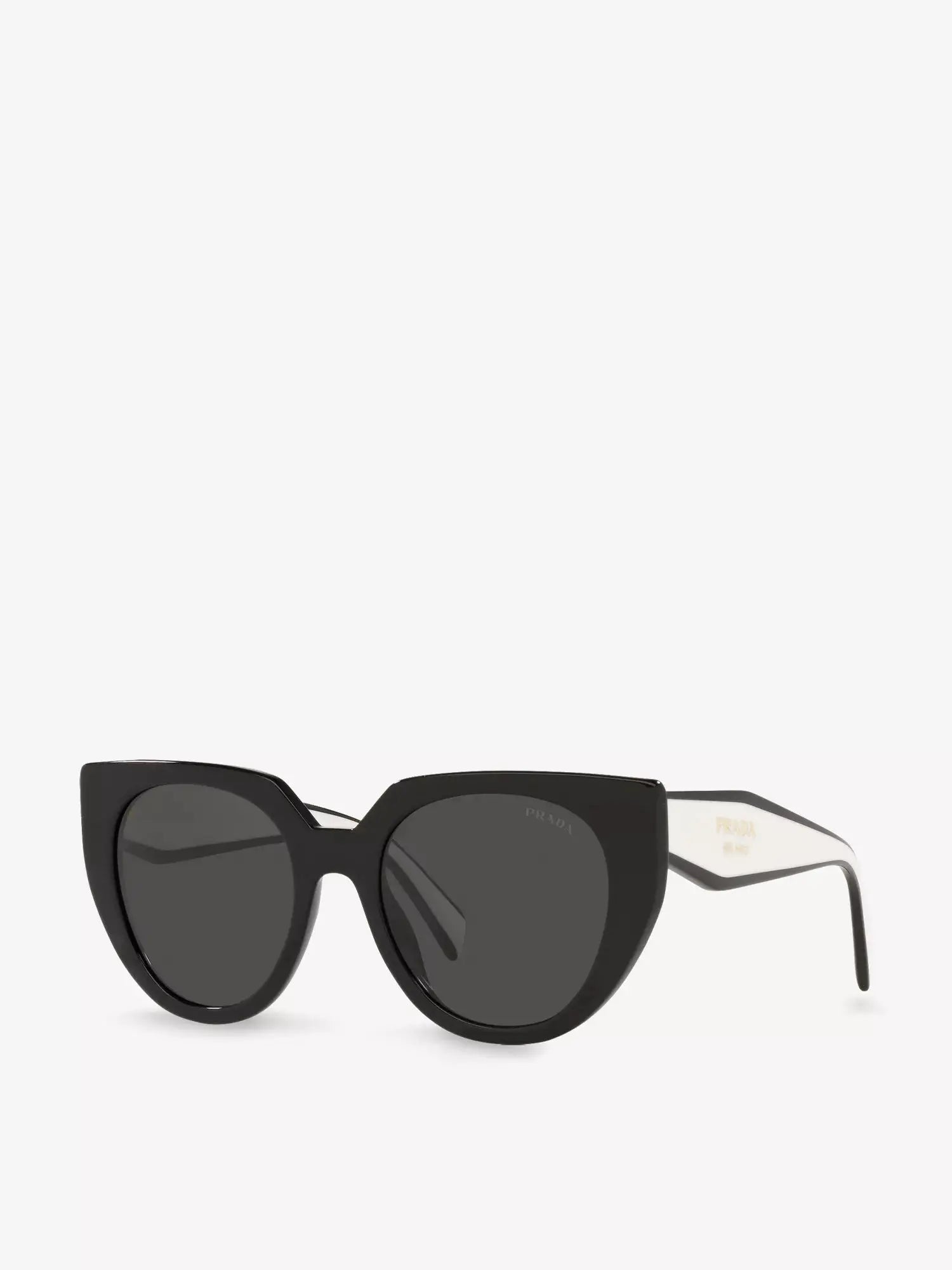 Women's PR14WS cat eye-frame acetate sunglasses Prada