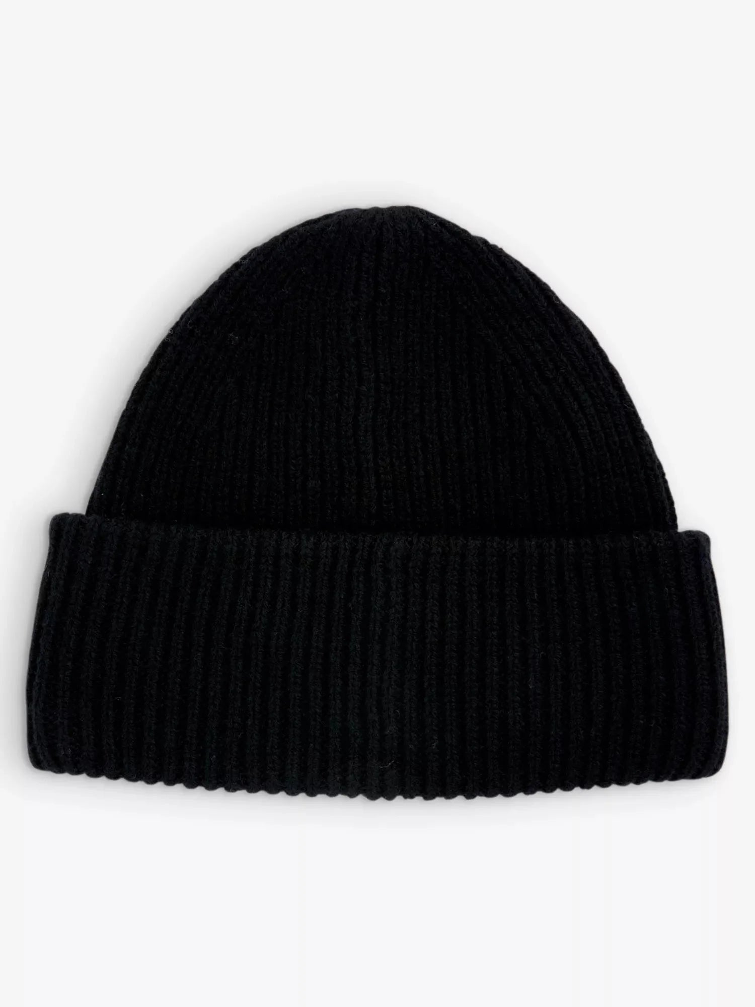 Men's Pansy logo-patch wool beanie hat Acne Studios