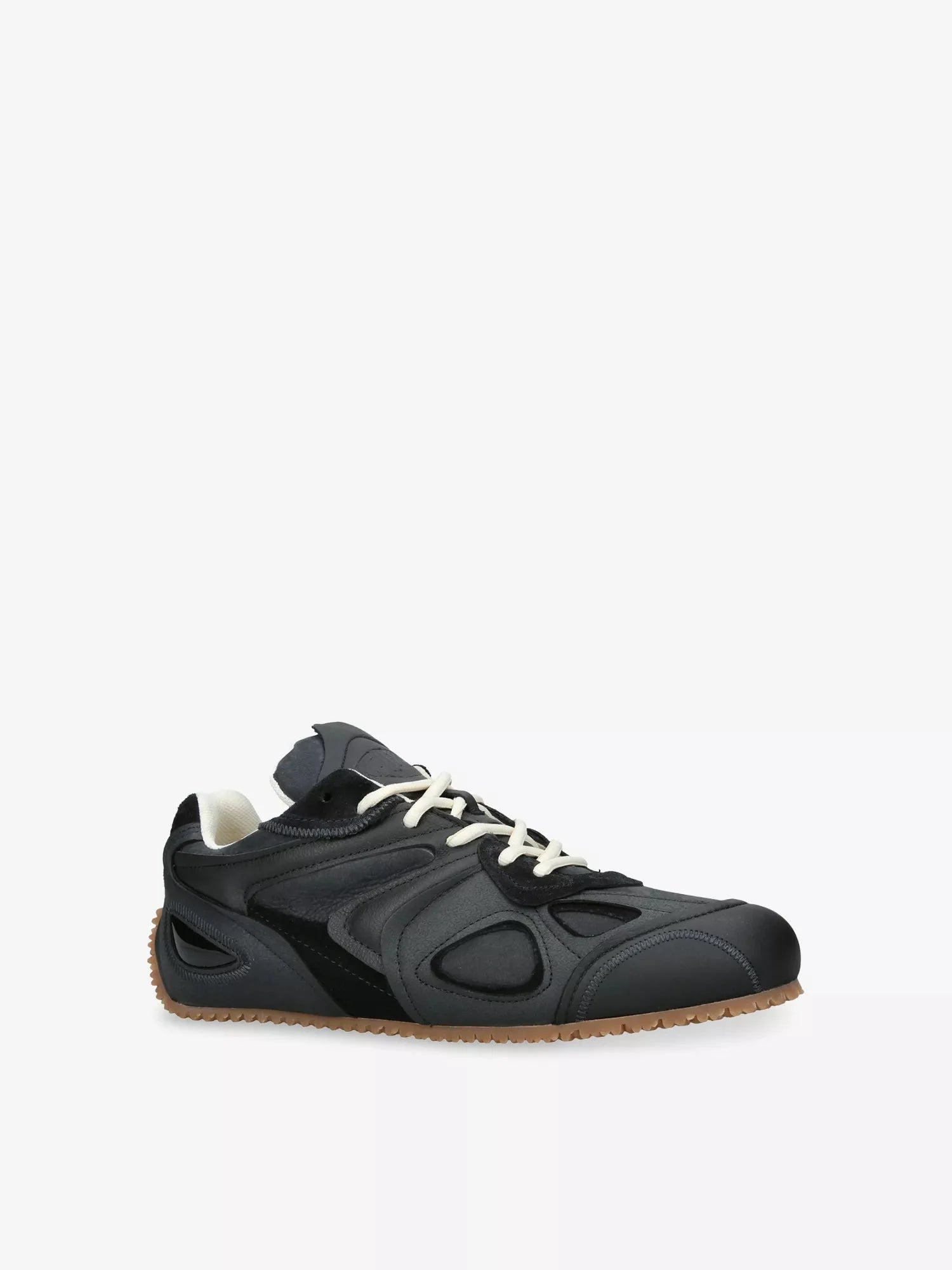 Men's Slow Runner Leather and Suede Trainers Axel Arigato