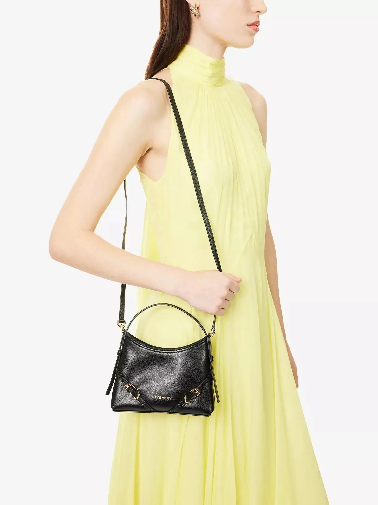 Women's Voyou Nano Leather Shoulder Bag Givenchy