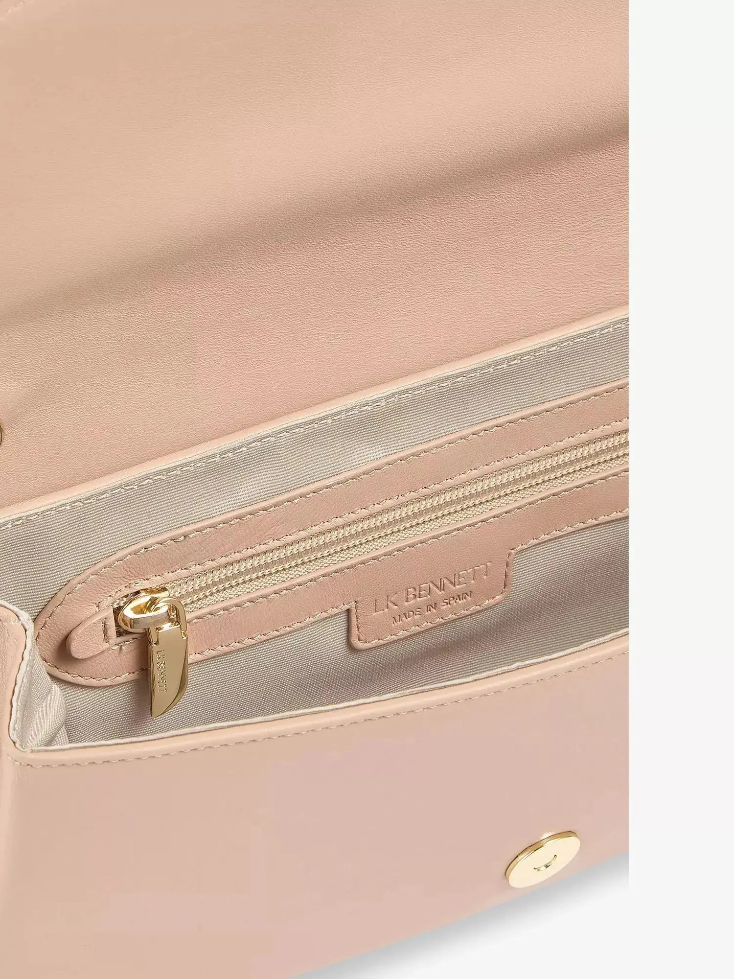 Women's Aria Leather Clutch Bag LK Bennett
