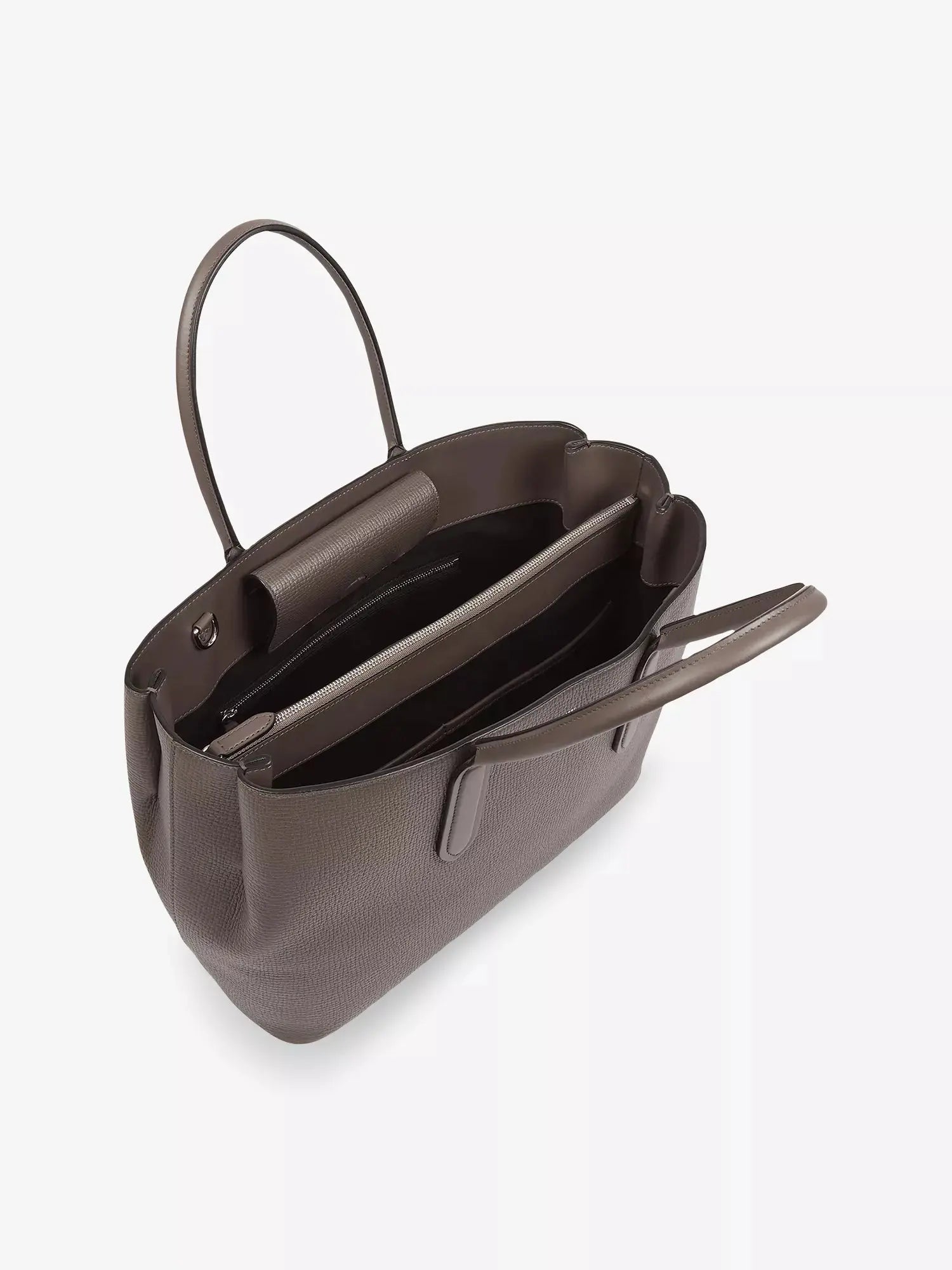 Men's Ludlow Small Day Leather Tote Bag Smythson