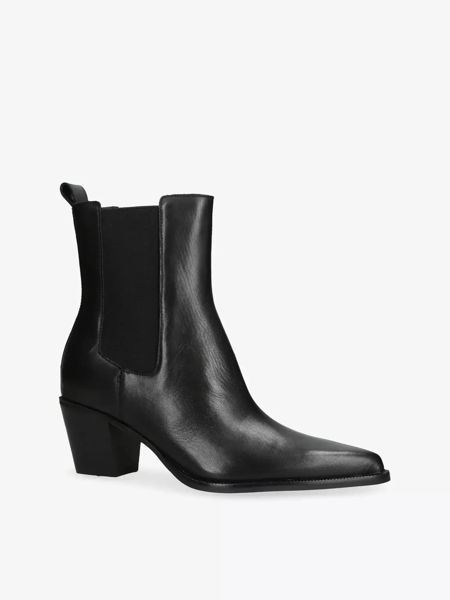 Women's Shadie H2O Leather Heeled Ankle Boots Dolce Vita
