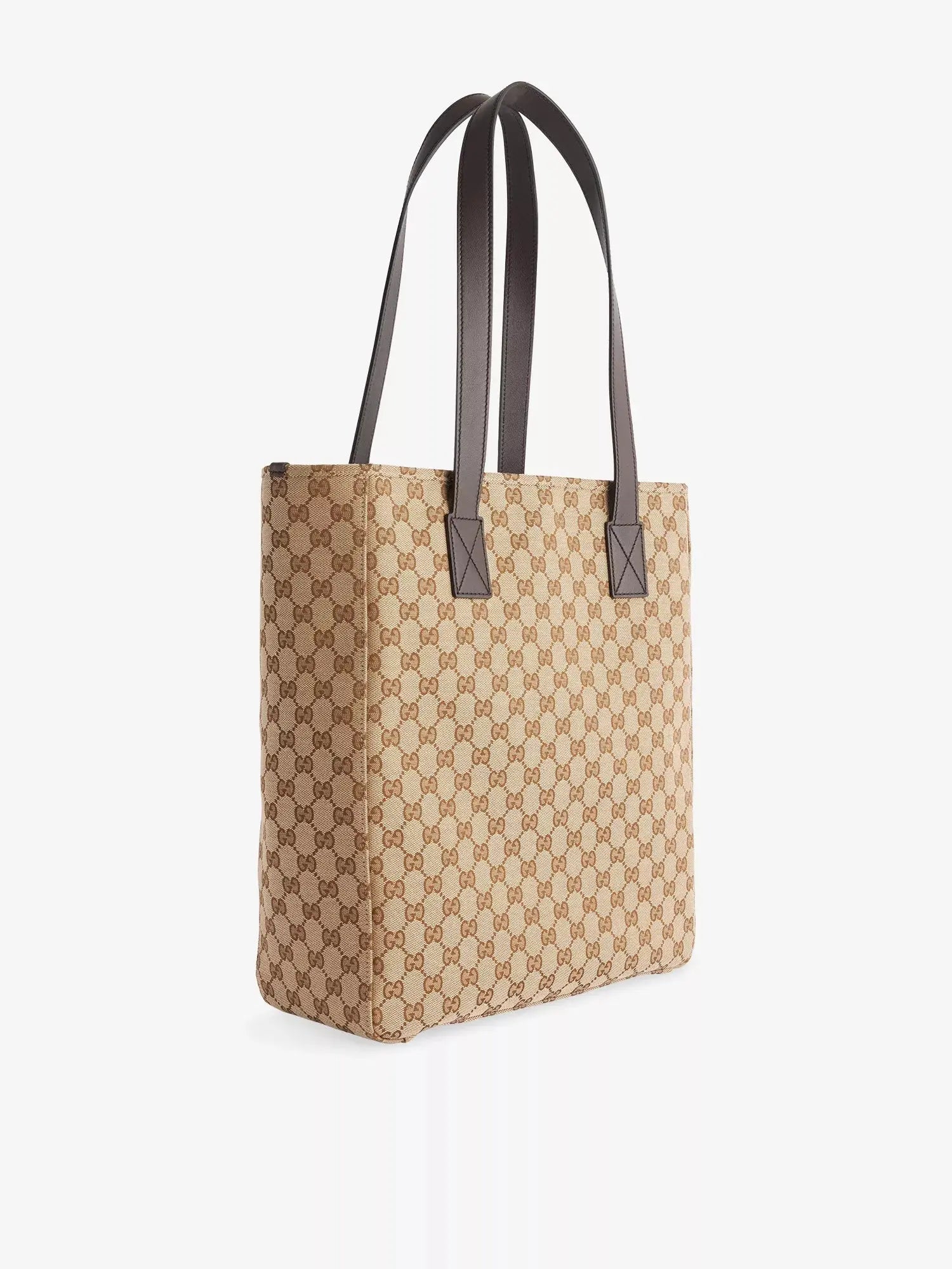 Men's GG-Monogram Medium Canvas Tote Bag Gucci
