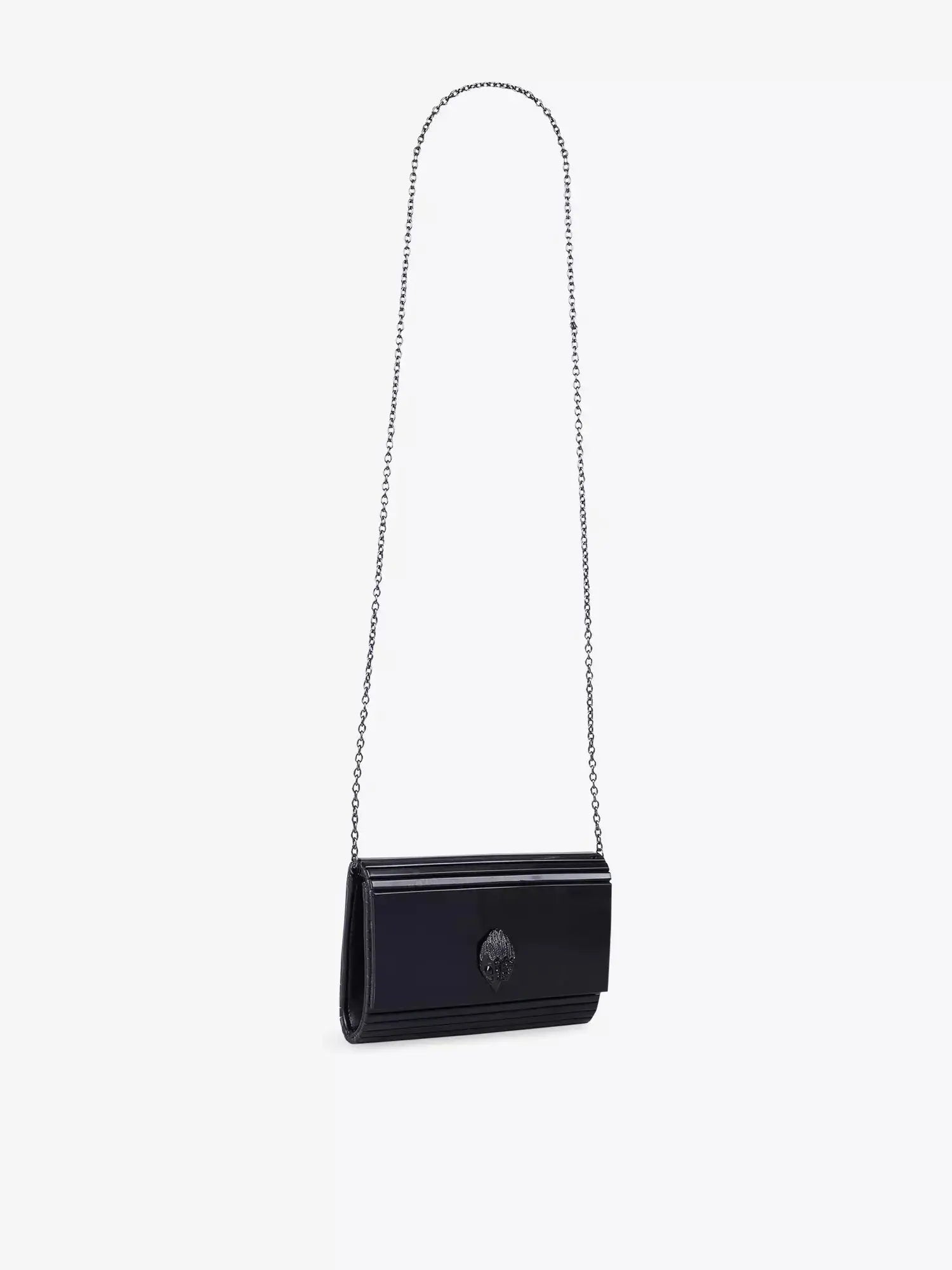 Women's Party eagle-embellished perspex clutch bag Kurt Geiger London