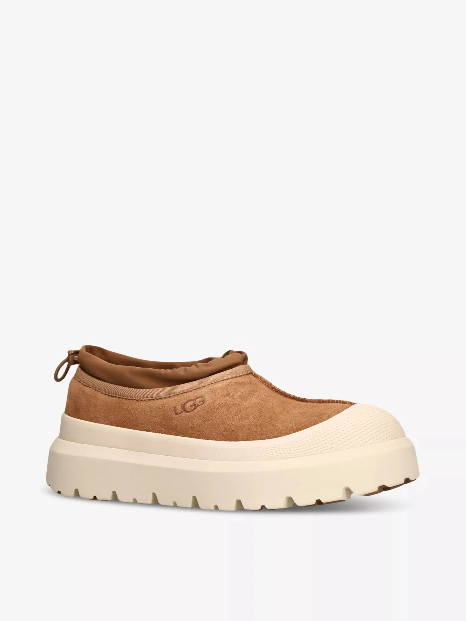 Men's Tasman Weather logo-embossed suede slippers UGG
