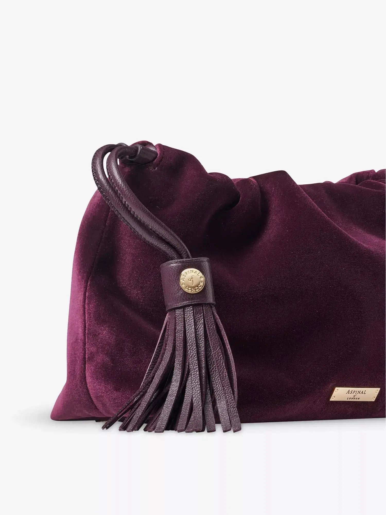 Women's Amelia Velvet Cross-Body Bag Aspinal of London