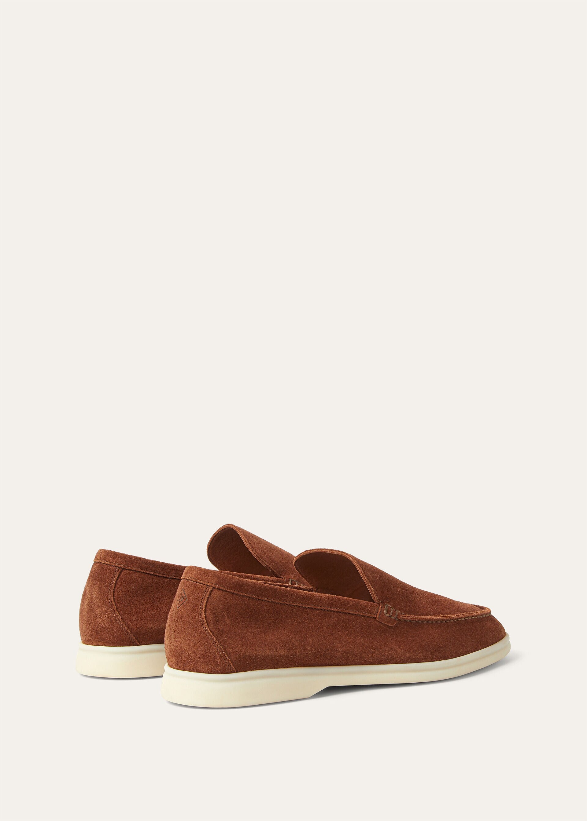 Men's Summer Walk Loafer Brown Whiskey Loro Piana