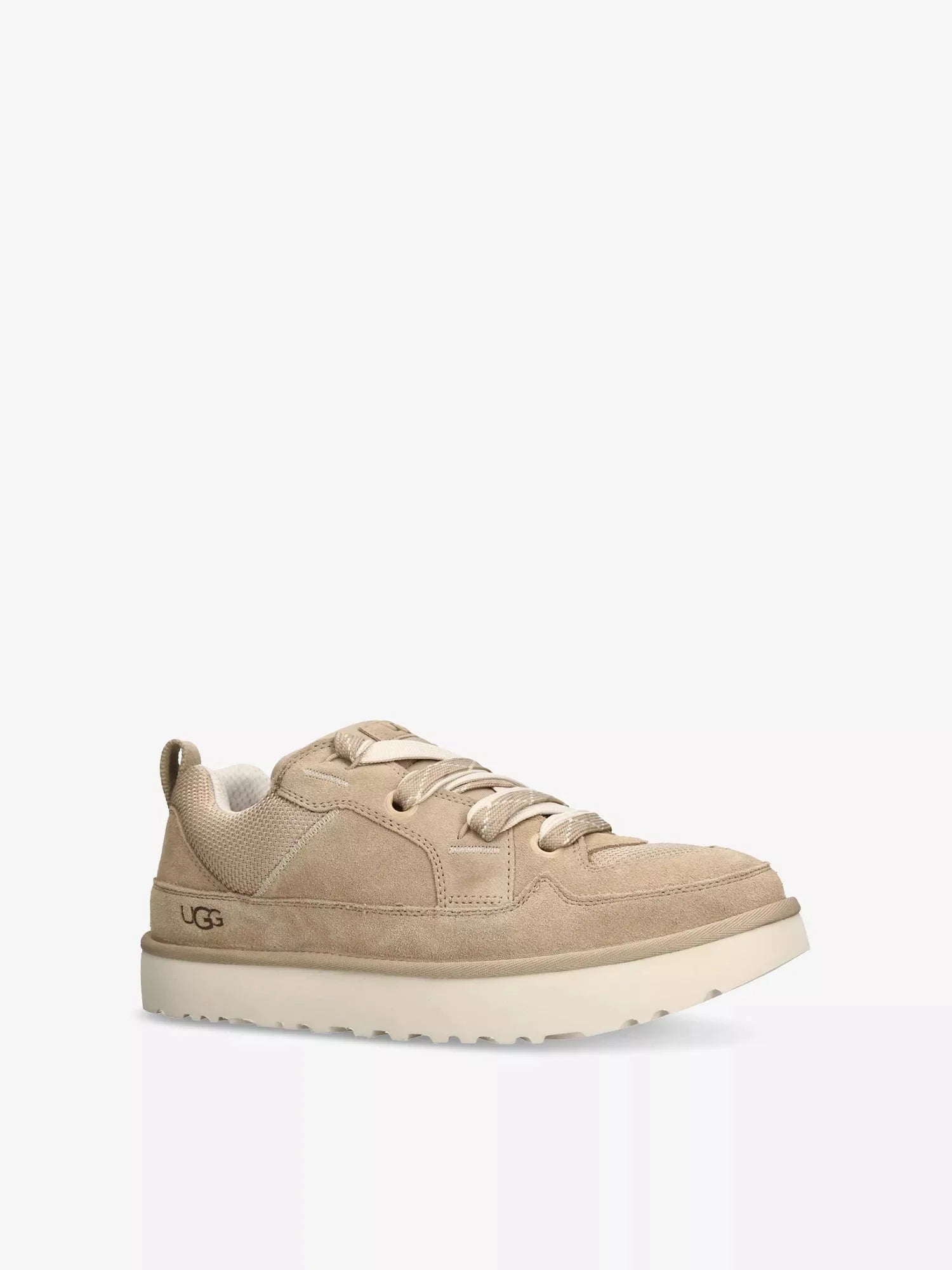 Men's Lo Lowmel Suede Low-Top Trainers UGG