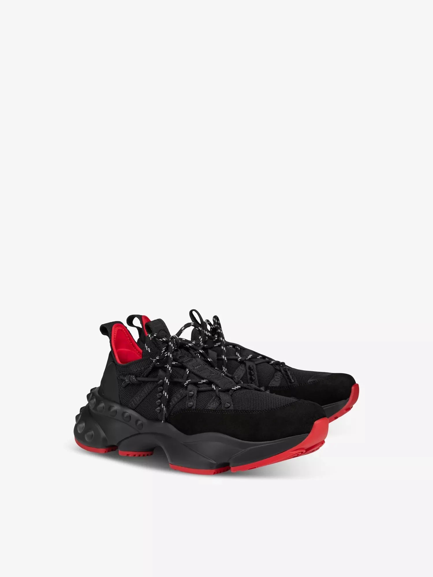 Men's Trailnrun Donna Leather Running Sneakers Christian Louboutin