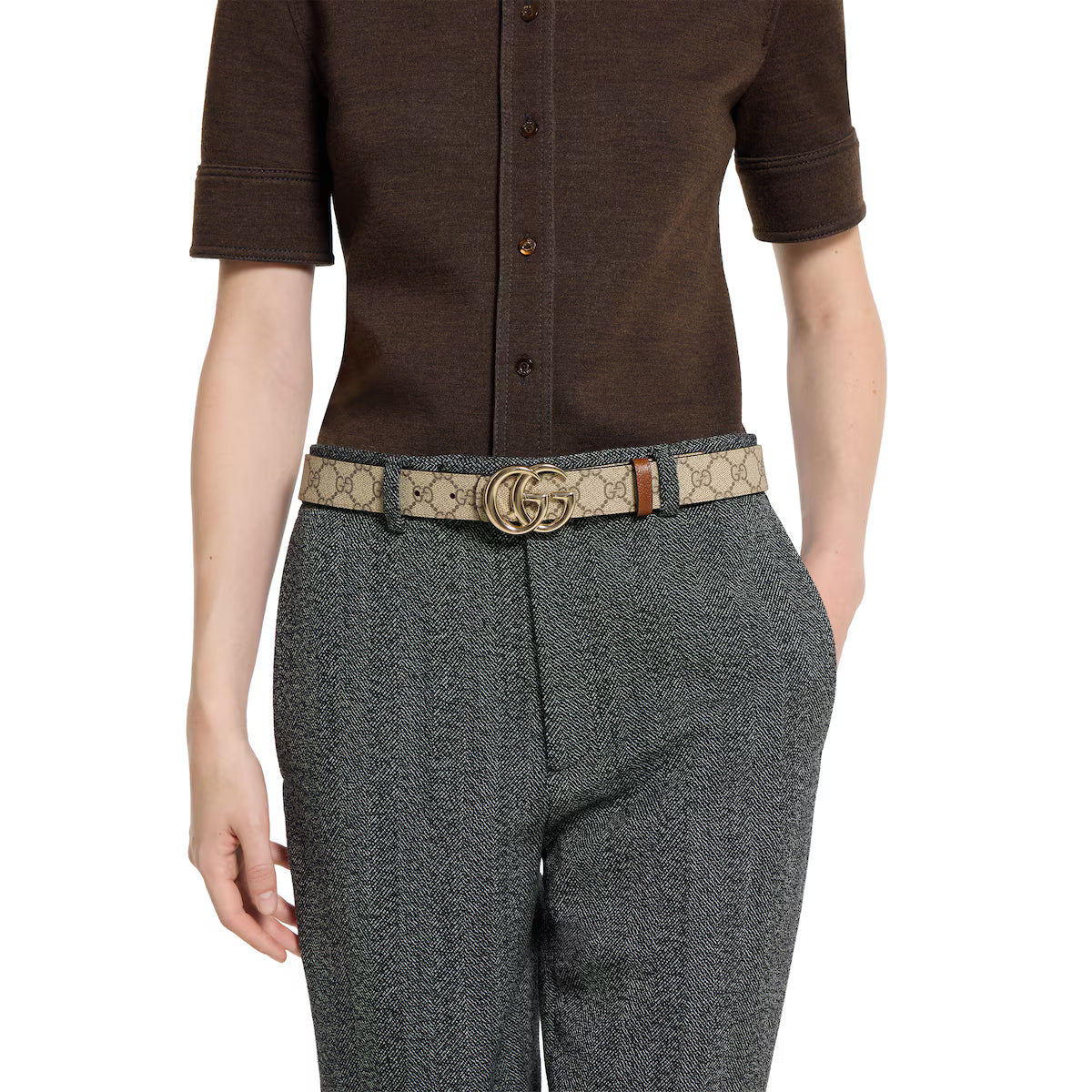 Women's Reversible GG Marmont belt 3cm width Gucci