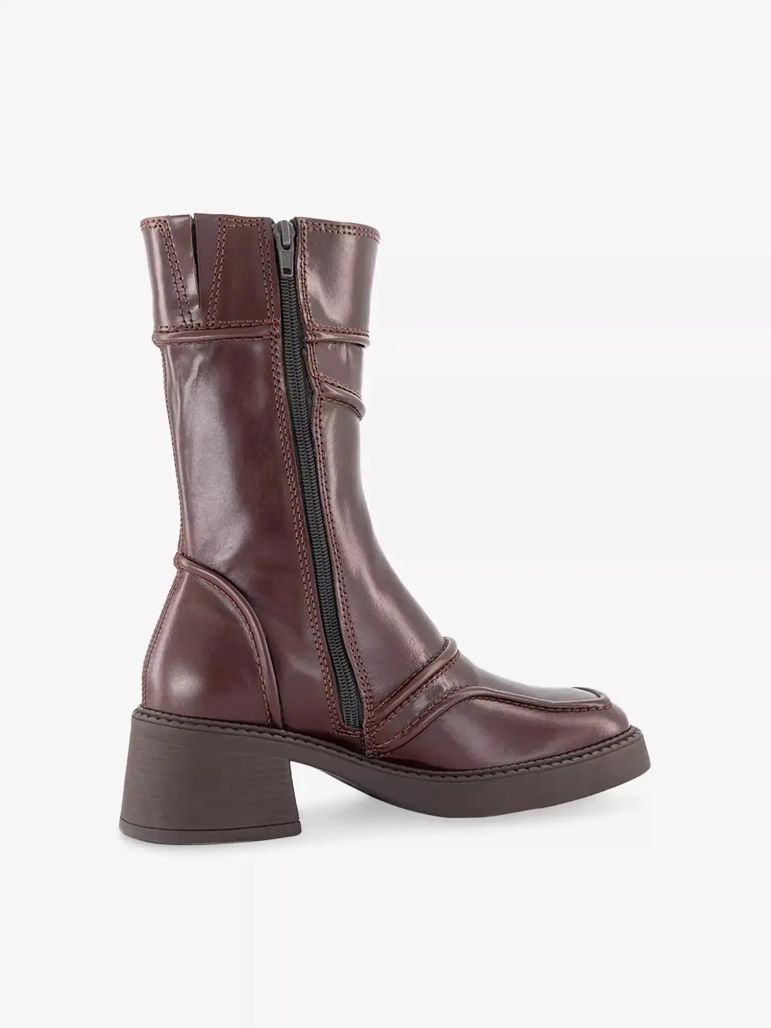 Women's Maelene Leather Ankle Boots Miista