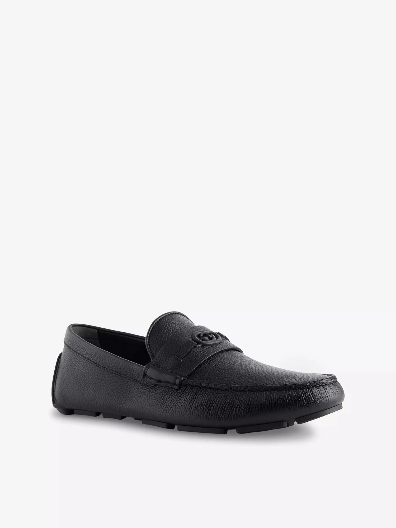 Men's GG Leather Driver Loafers Gucci