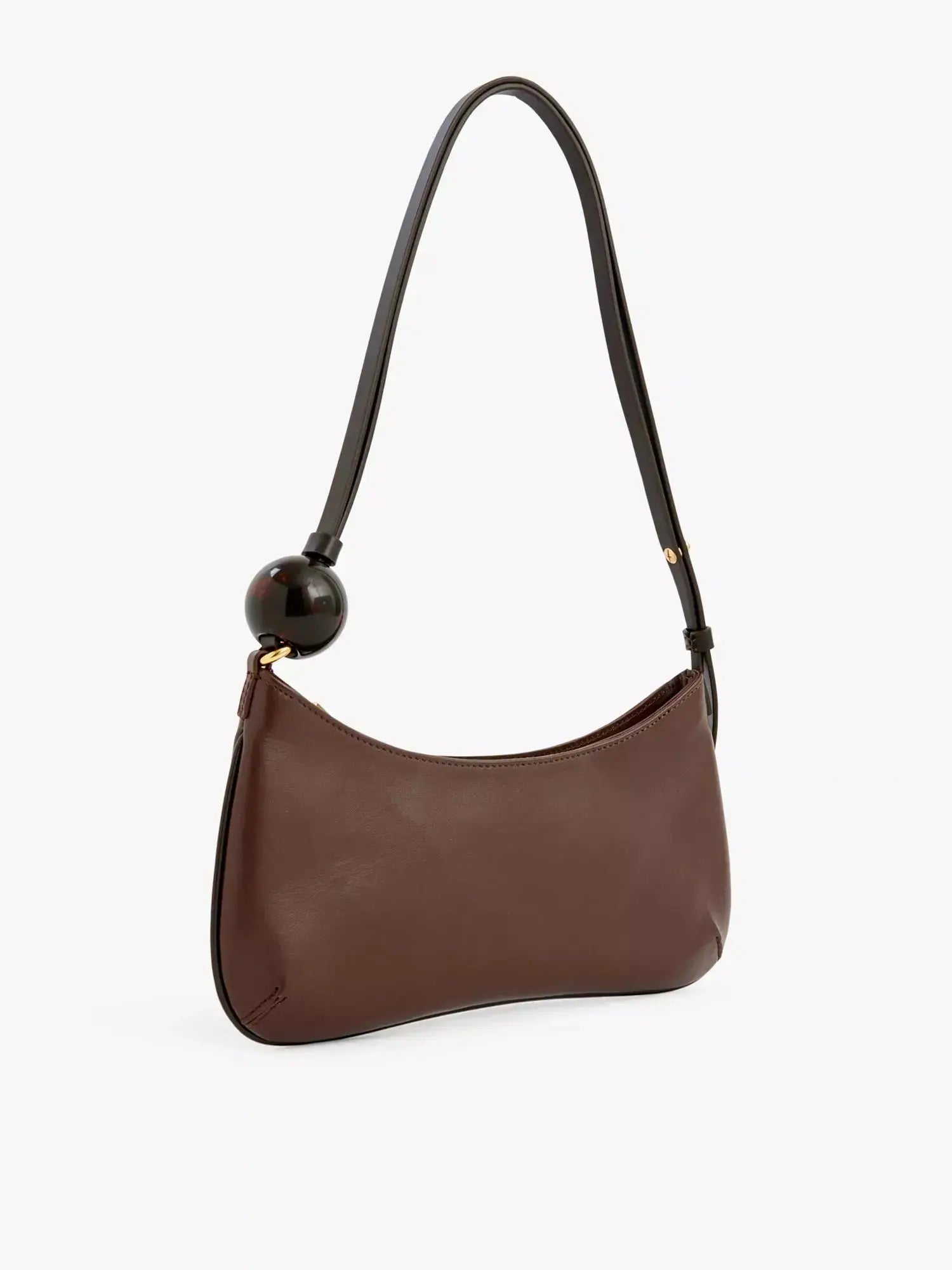 Women's Le Bisou Perle leather shoulder bag Jacquemus