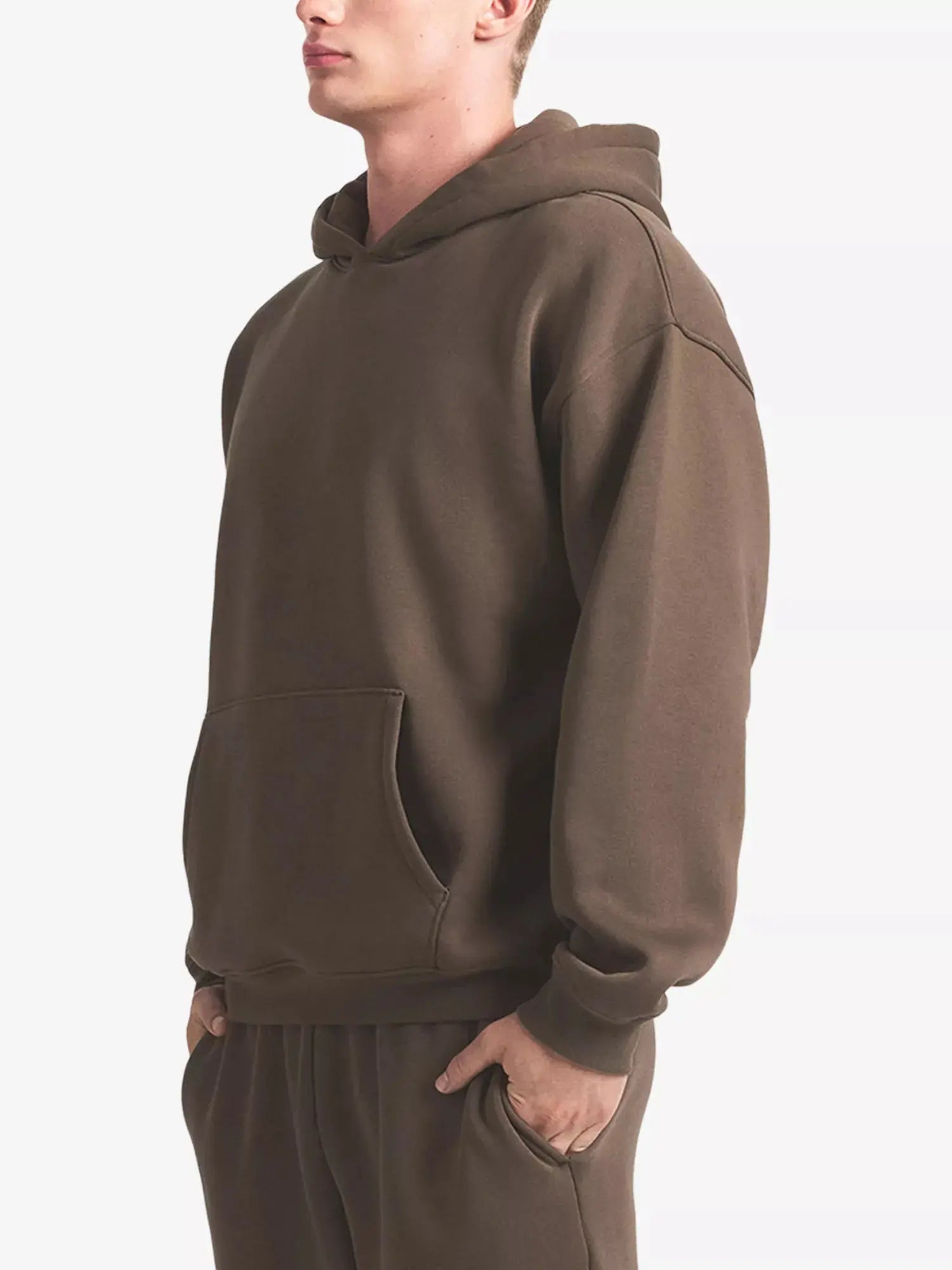 Men's Fleece Lounge Classic Cotton-Jersey Hoody SKIMS