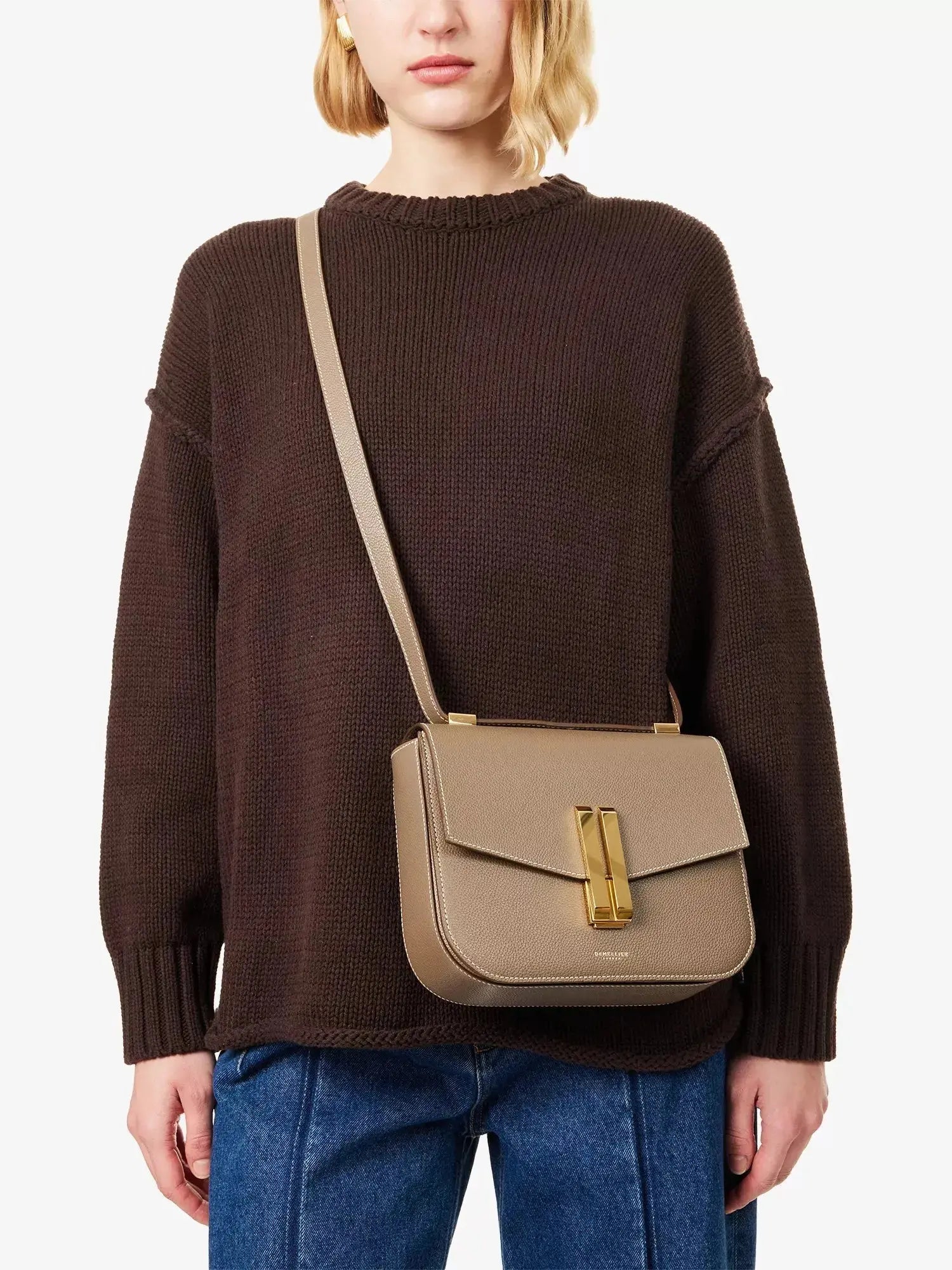 Women's The Vancouver Leather Cross-Body Bag DeMellier