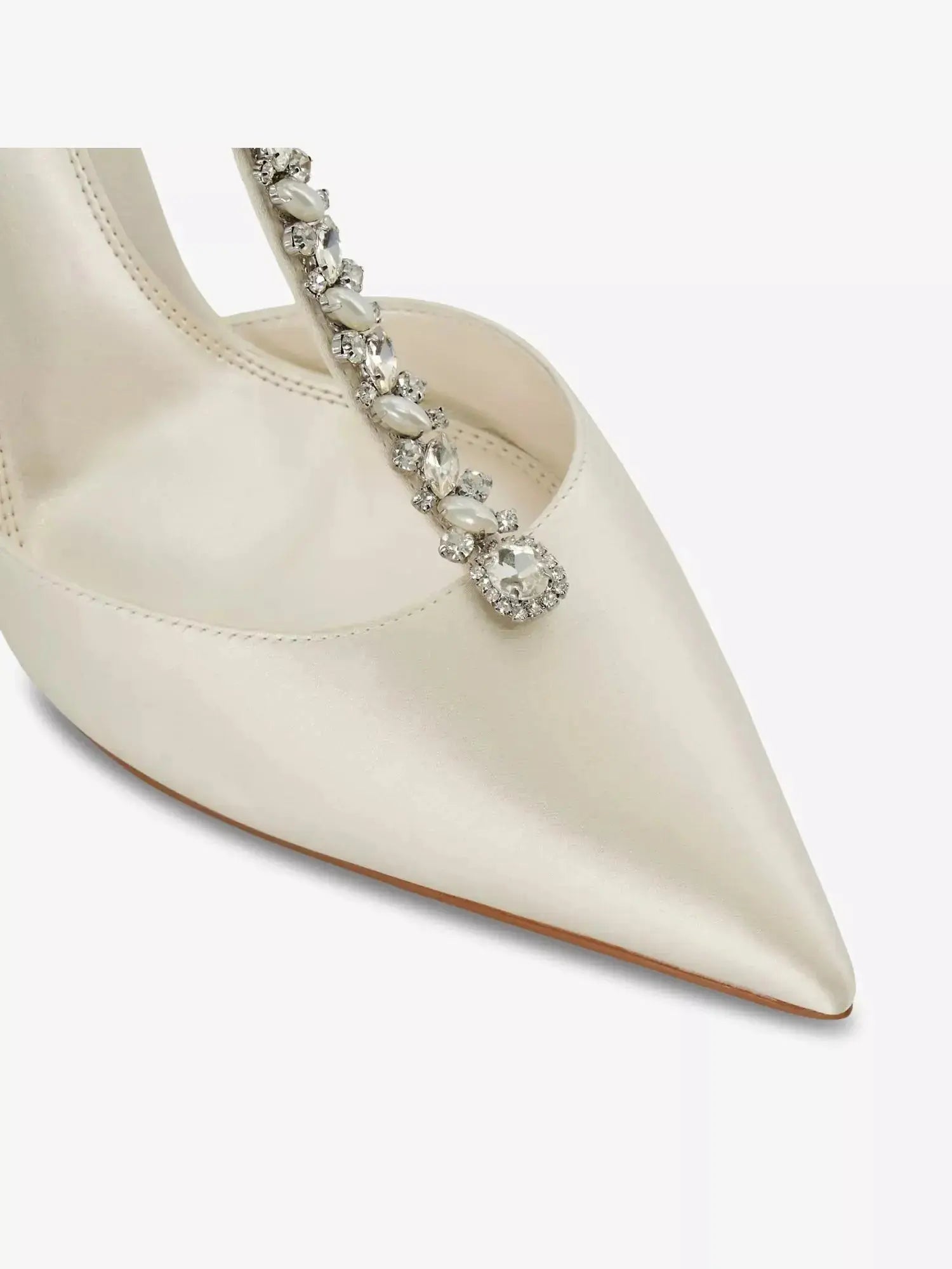 Women's Bridal Devotional satin heeled courts Dune