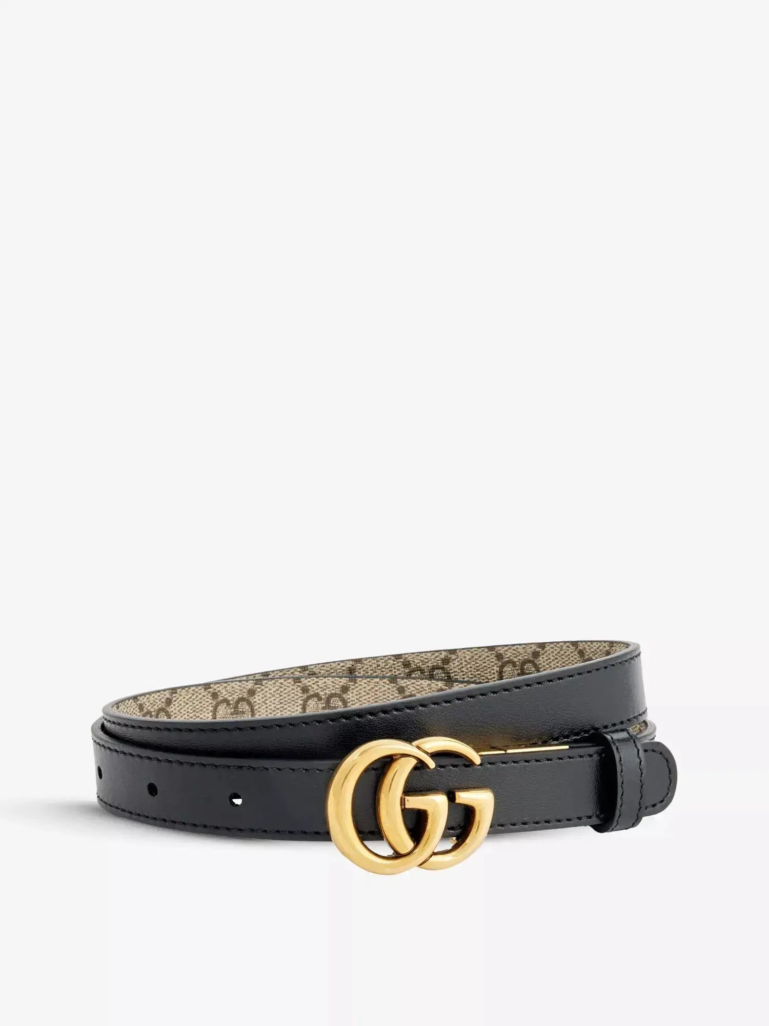 Women's Reversible logo-buckle leather belt Gucci