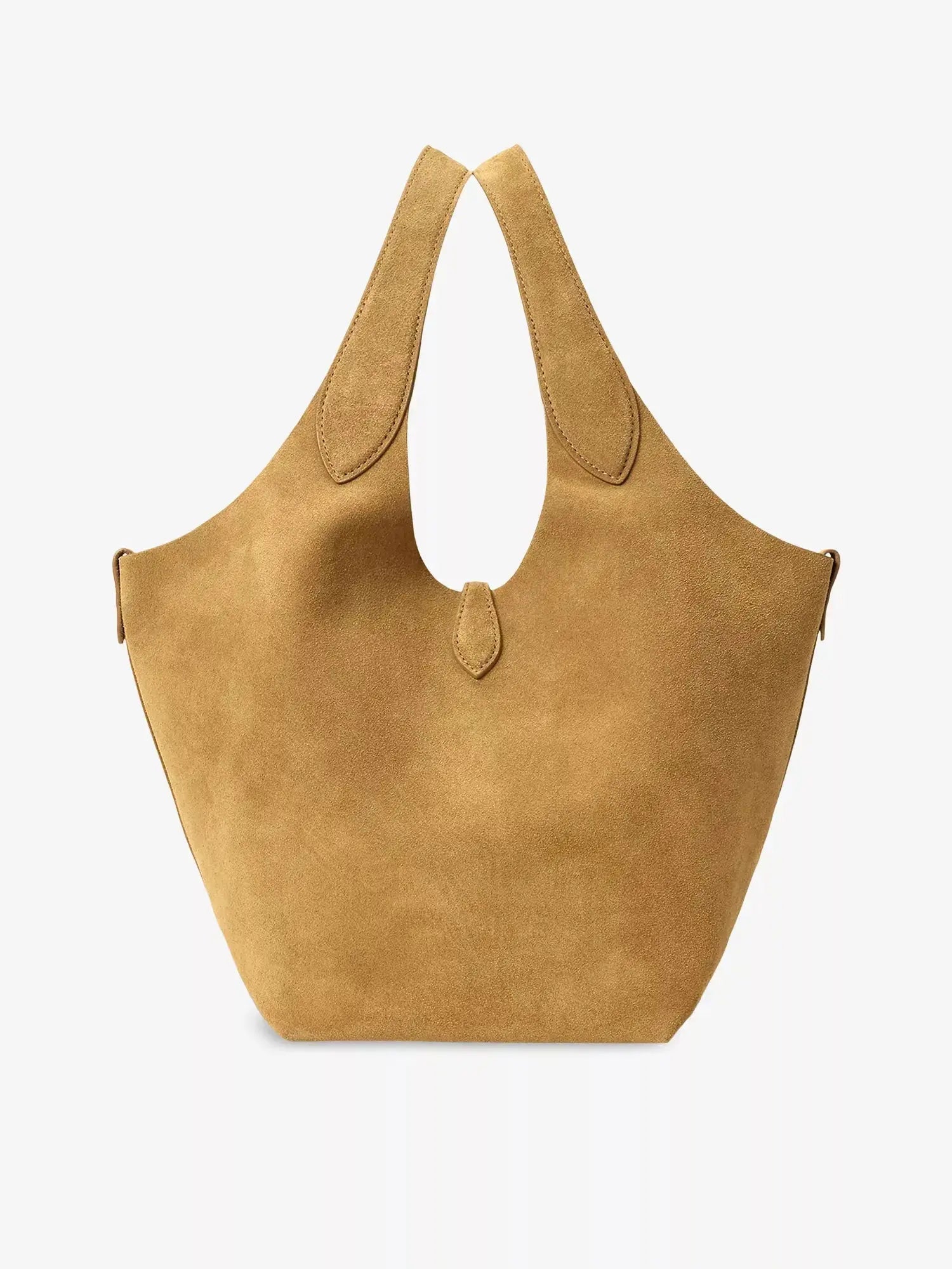 Women's Polo Play Medium Suede Tote Bag Polo Ralph Lauren